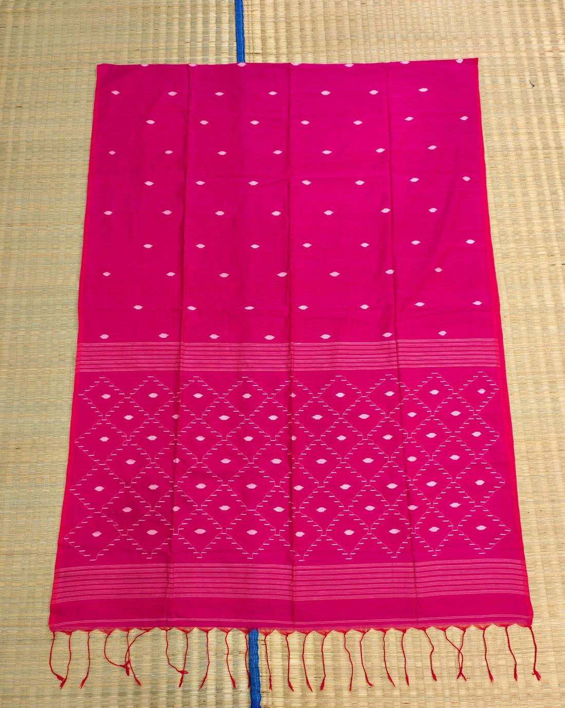 Cotton by cotton jamdani saree