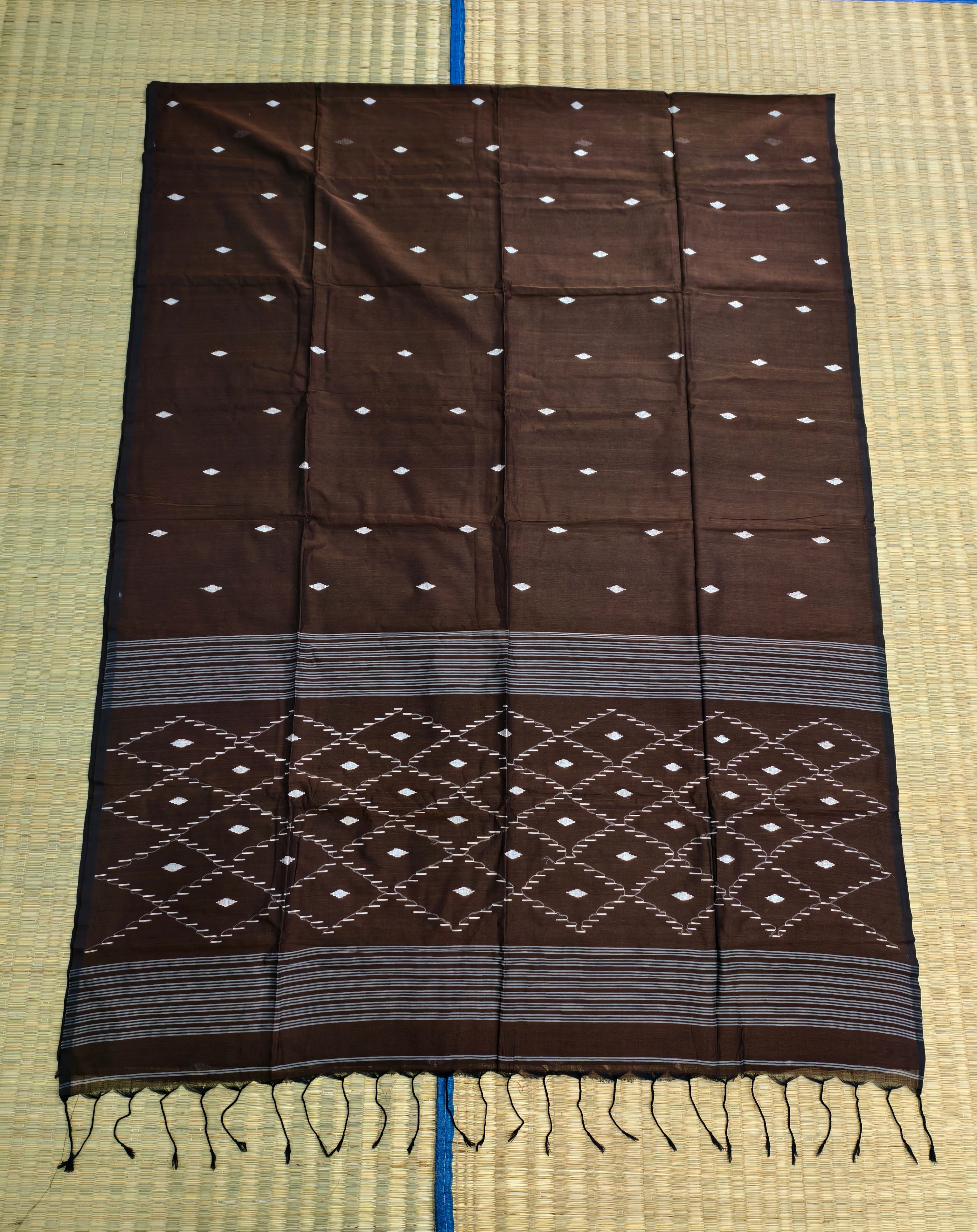 Cotton by cotton jamdani saree