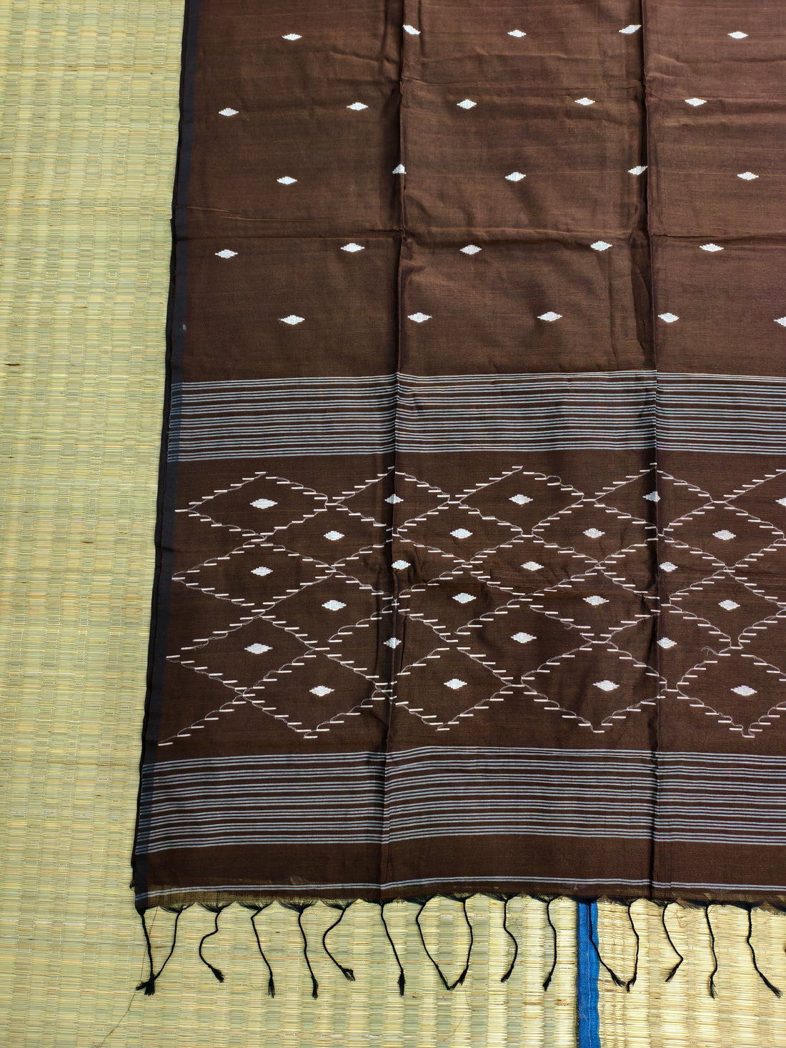 Cotton by cotton jamdani saree