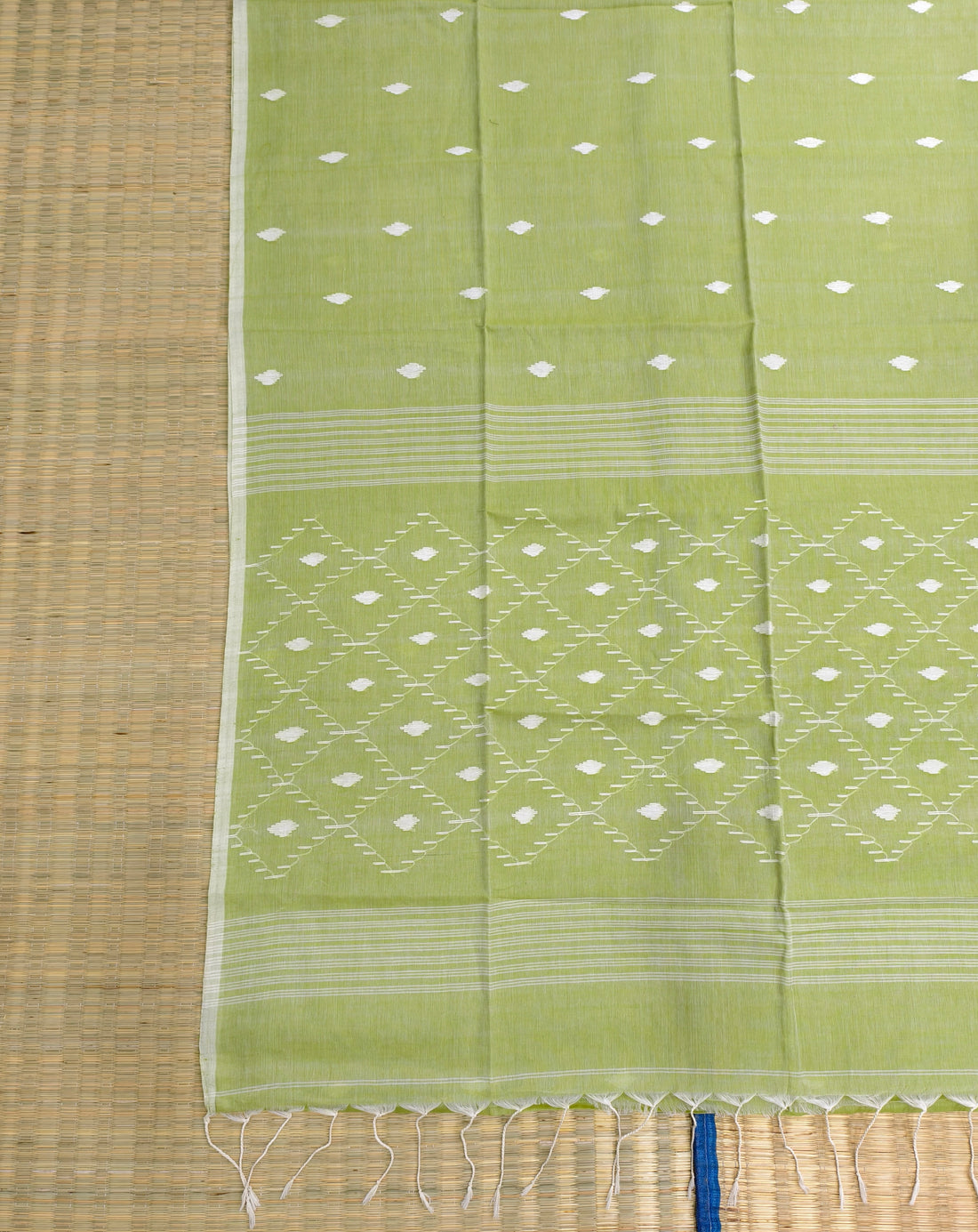 Cotton by cotton jamdani saree