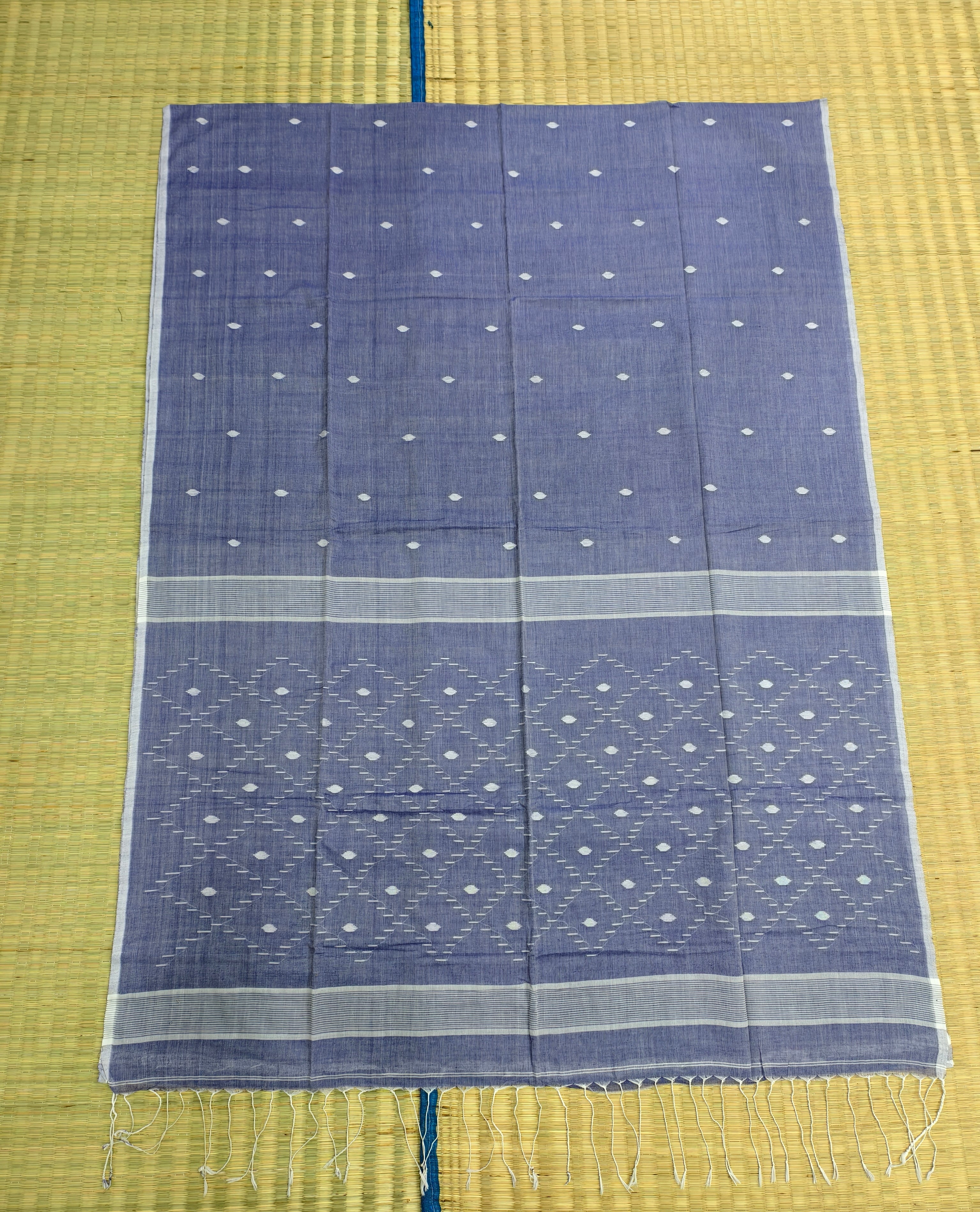 Cotton by cotton jamdani saree