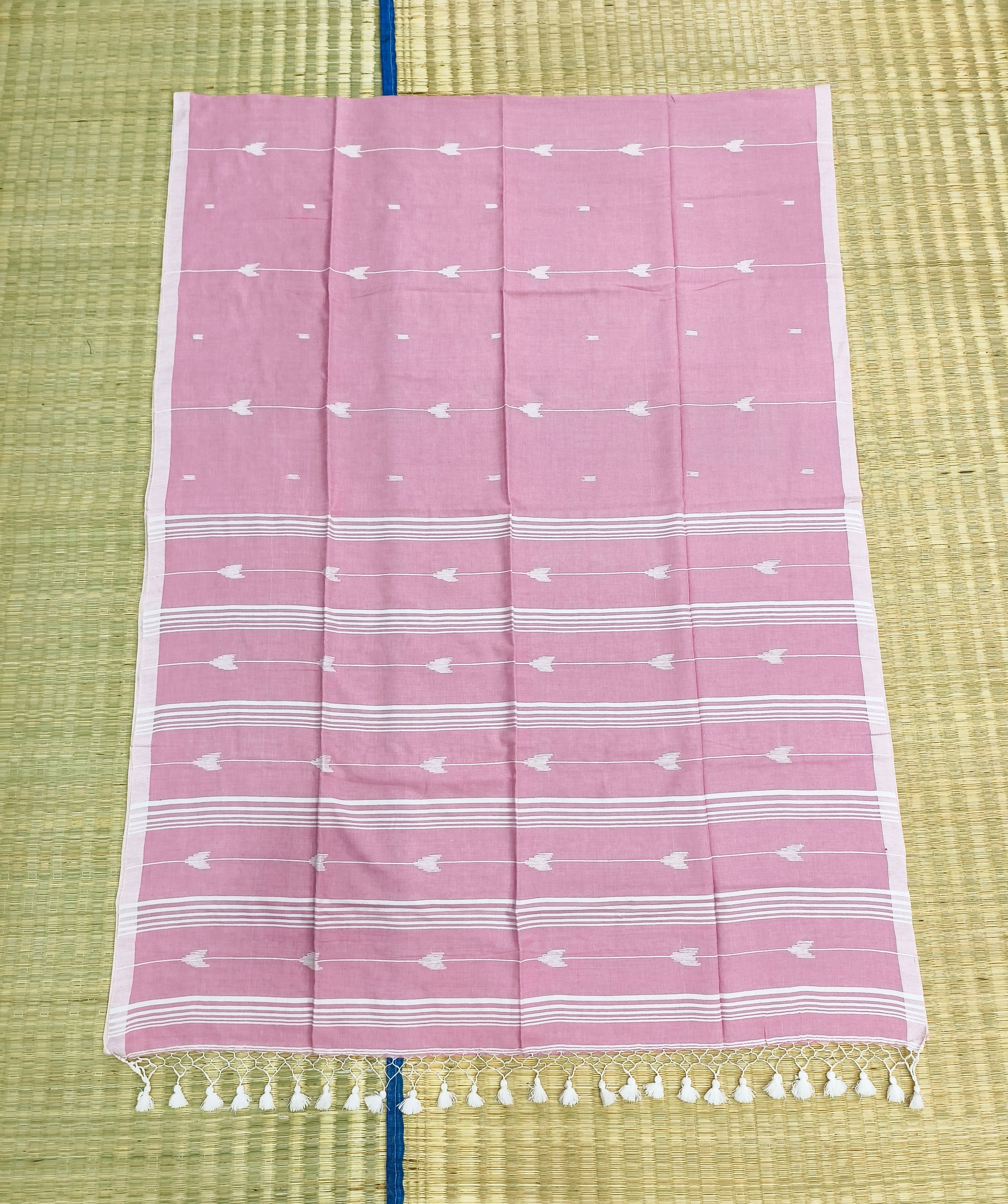 Cotton by cotton jamdani saree