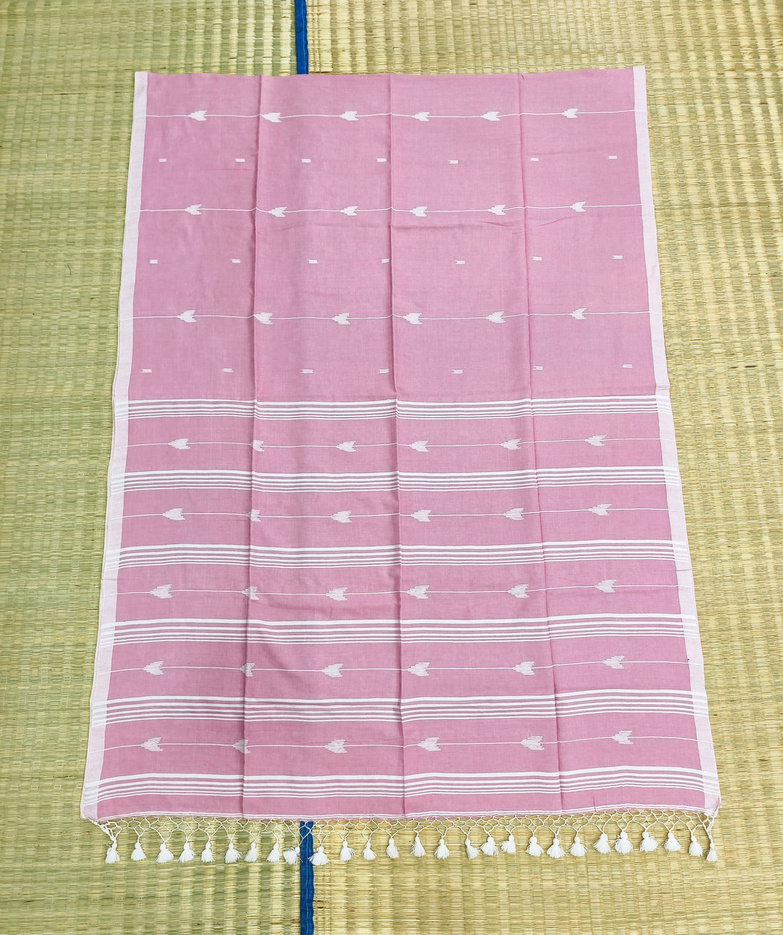 Cotton by cotton jamdani saree