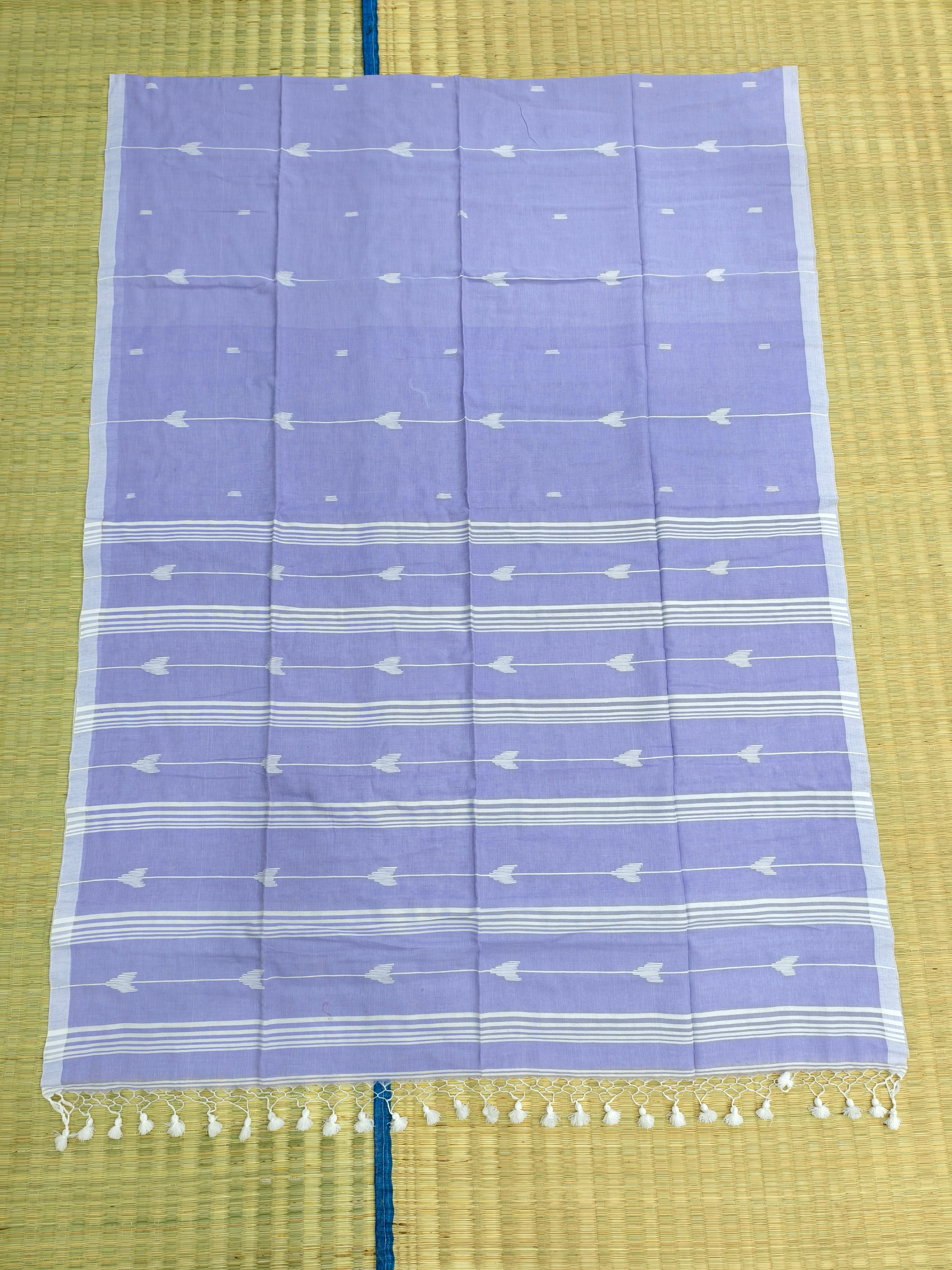 Cotton by cotton jamdani saree