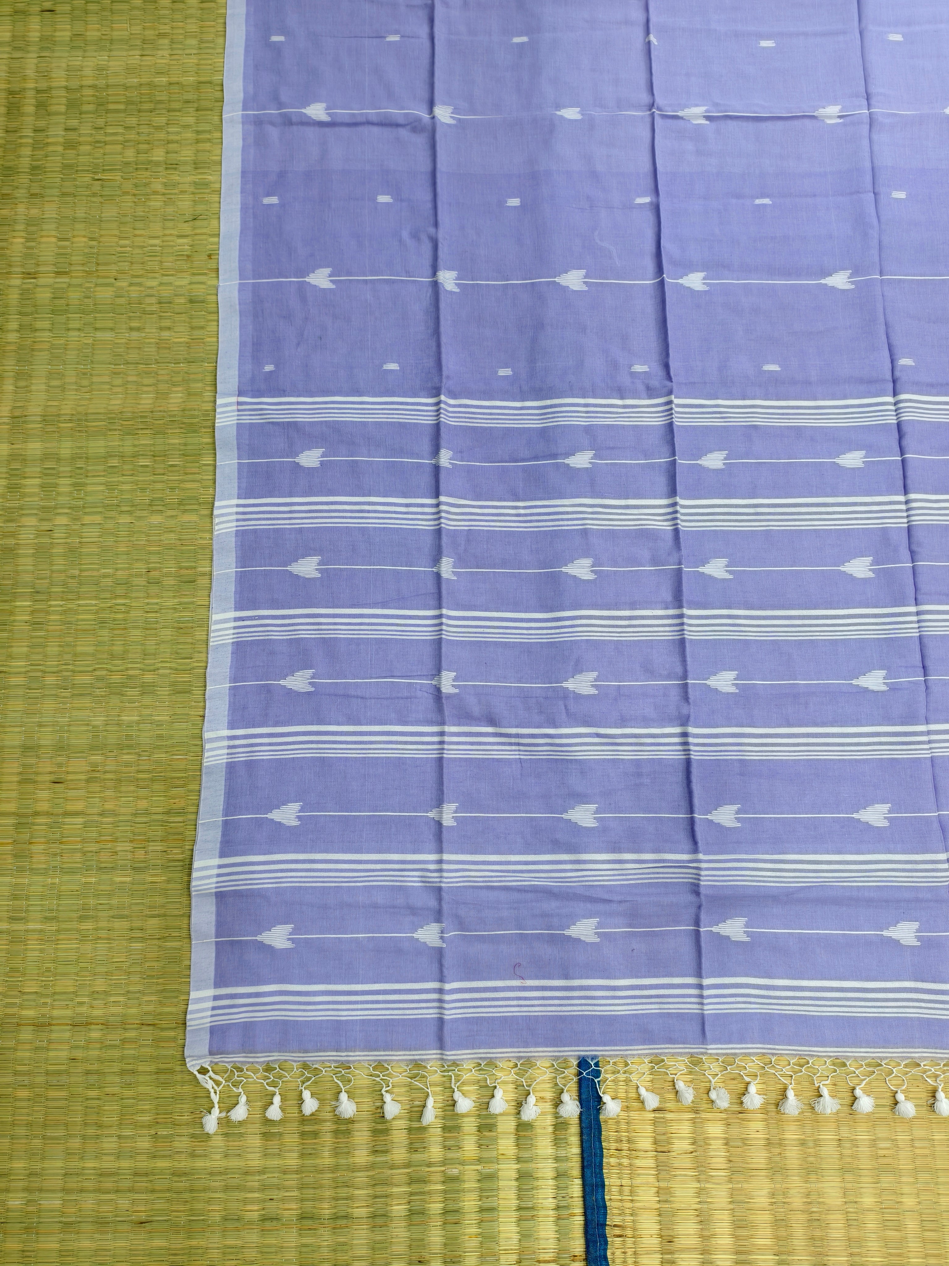 Cotton by cotton jamdani saree