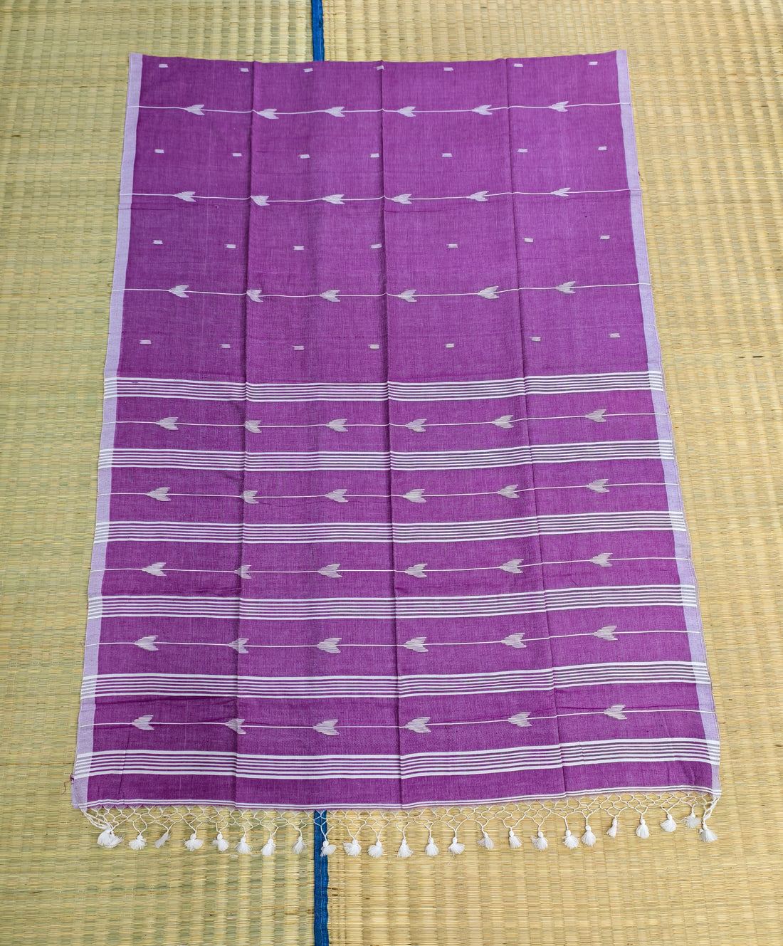 Cotton by cotton jamdani saree