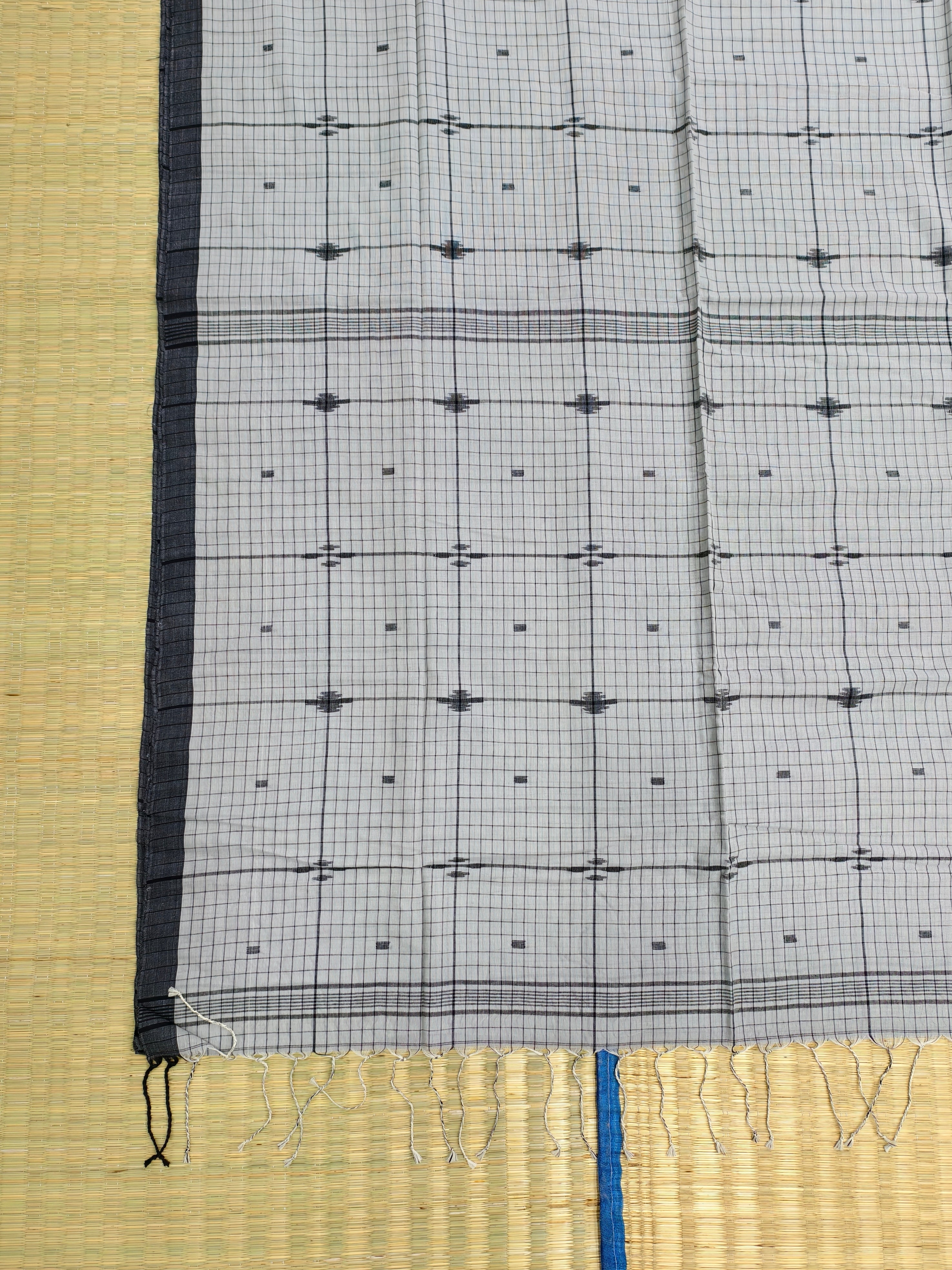 Cotton by cotton jamdani saree