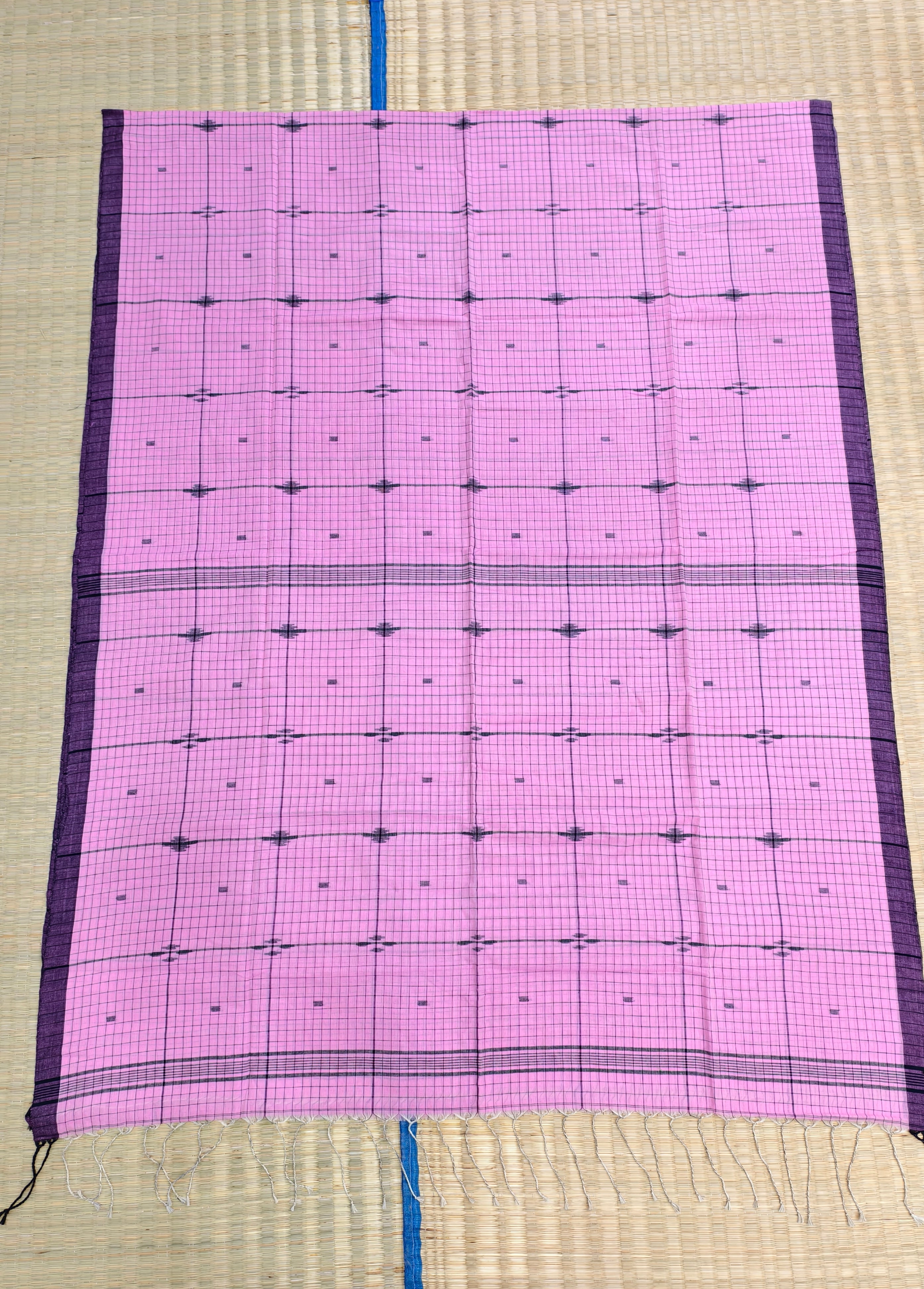 Cotton by cotton jamdani saree