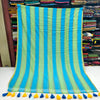 Stripes Mul cotton saree