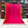 Tri coloured Mul cotton saree