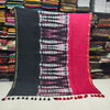 Tie and die mul cotton saree