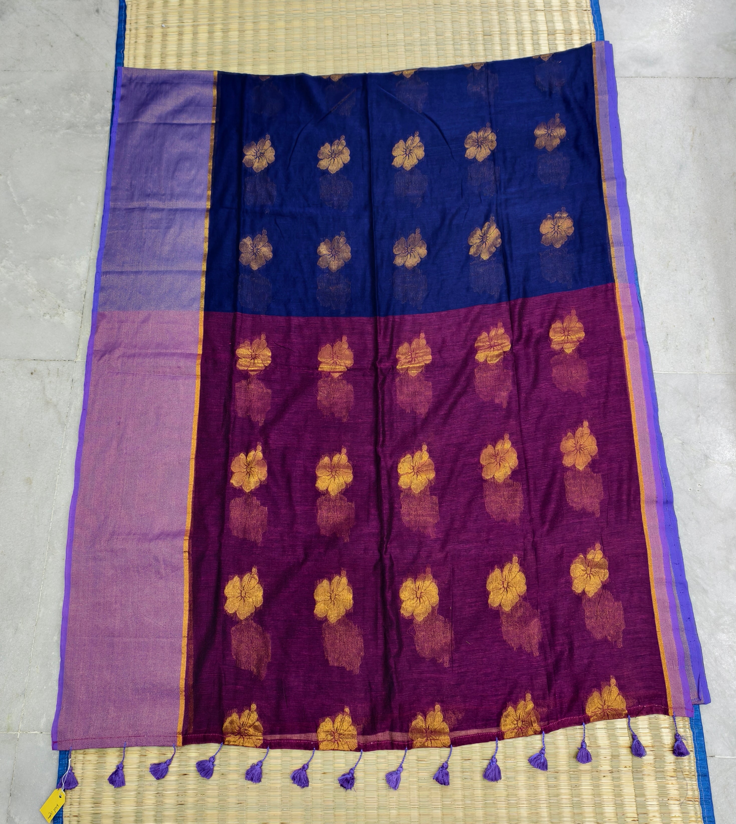 Mul cotton benarasi saree