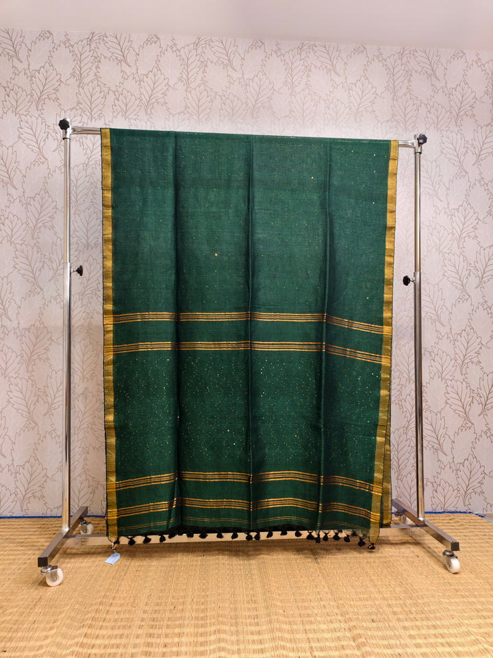 Linen by Linen jamdani saree