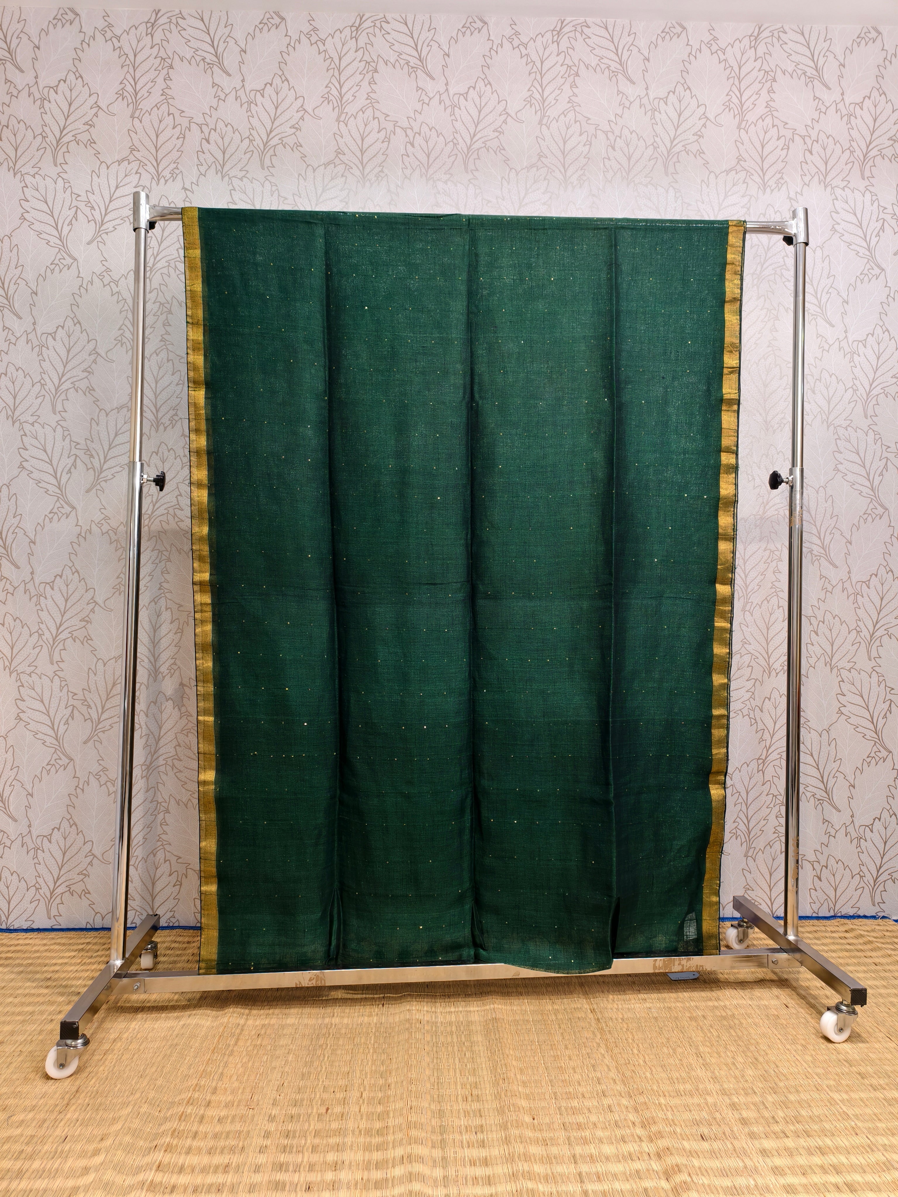 Linen by Linen jamdani saree