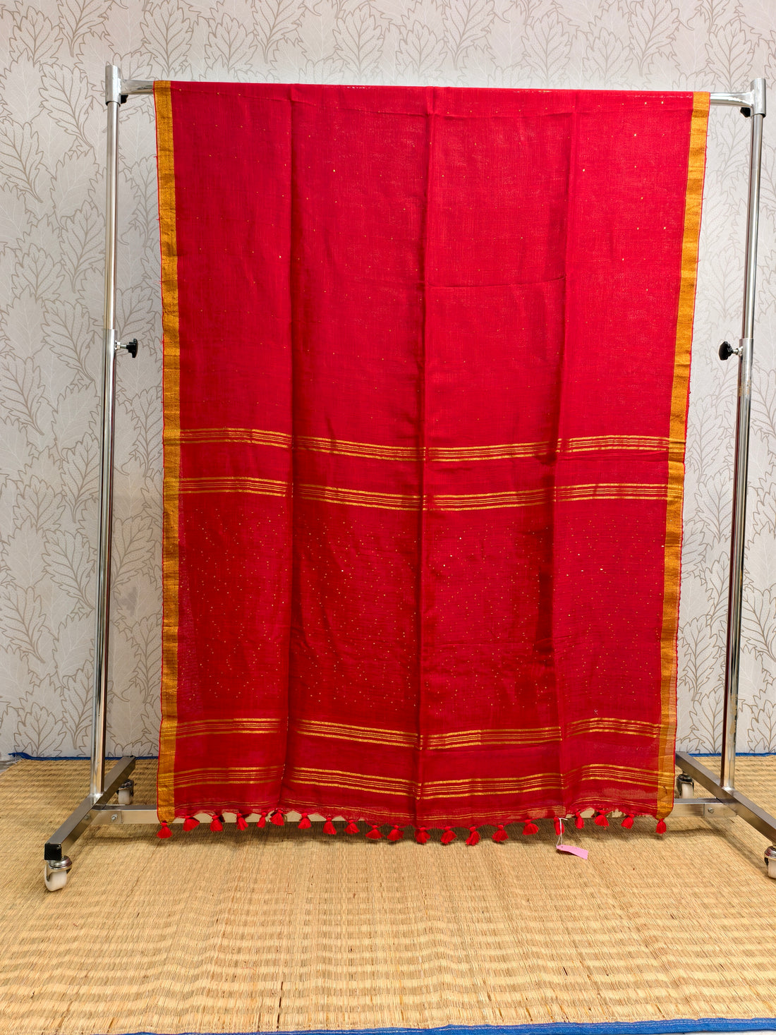 Linen by Linen jamdani saree