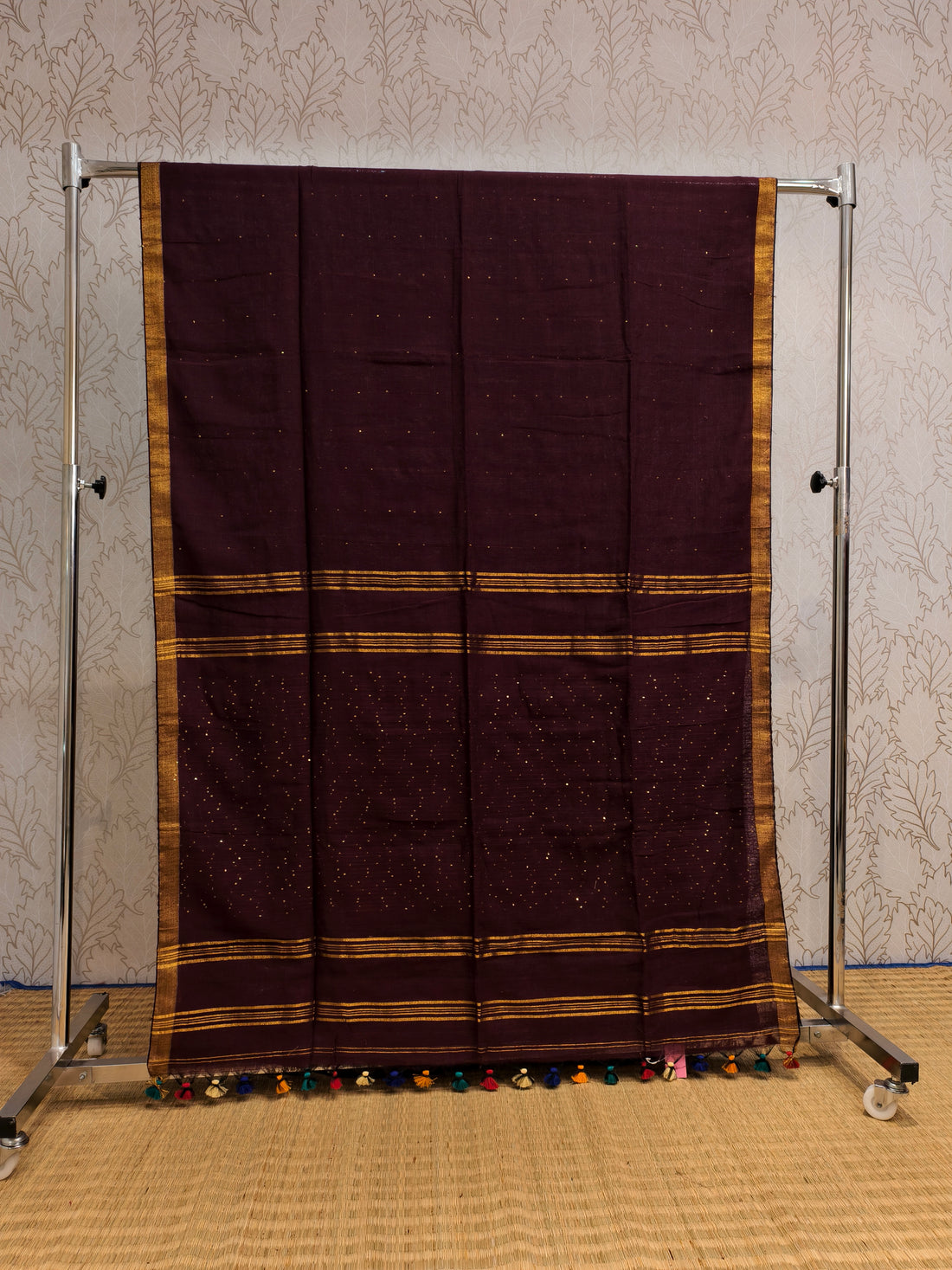 Linen by Linen jamdani saree