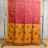 Linen tissue jamdani saree
