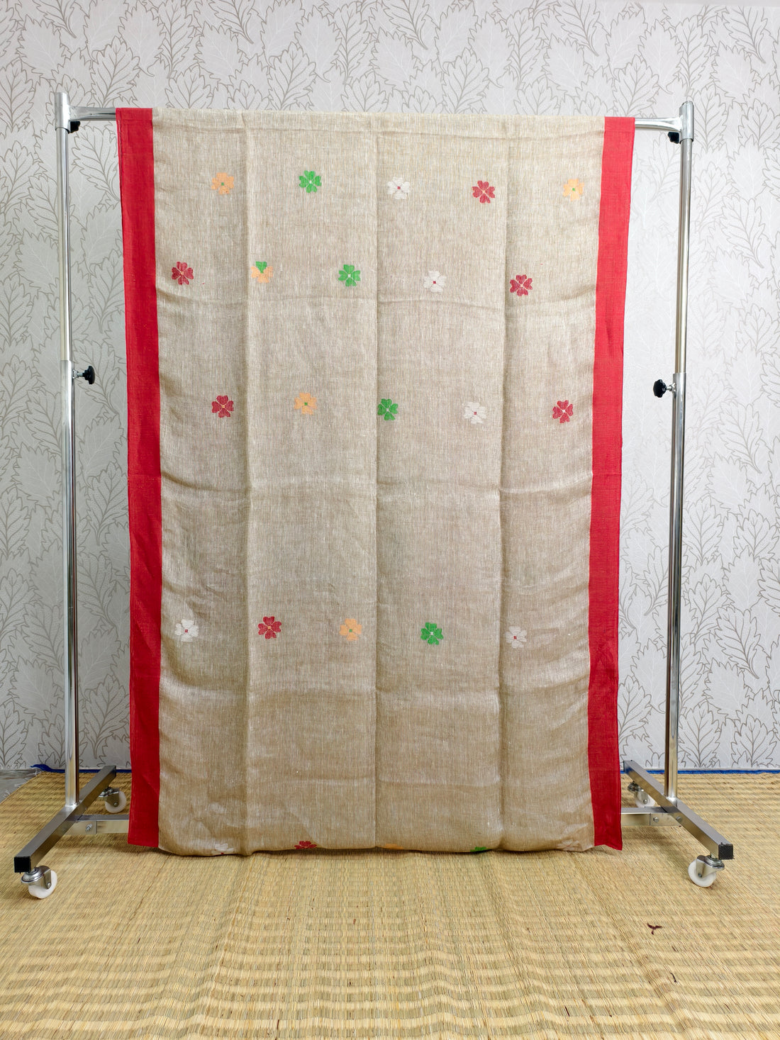 Linen by Linen needle jamdani