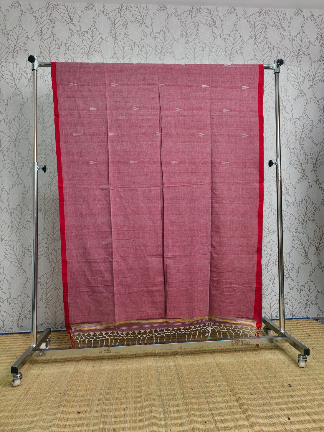 cotton by cotton jamdani saree