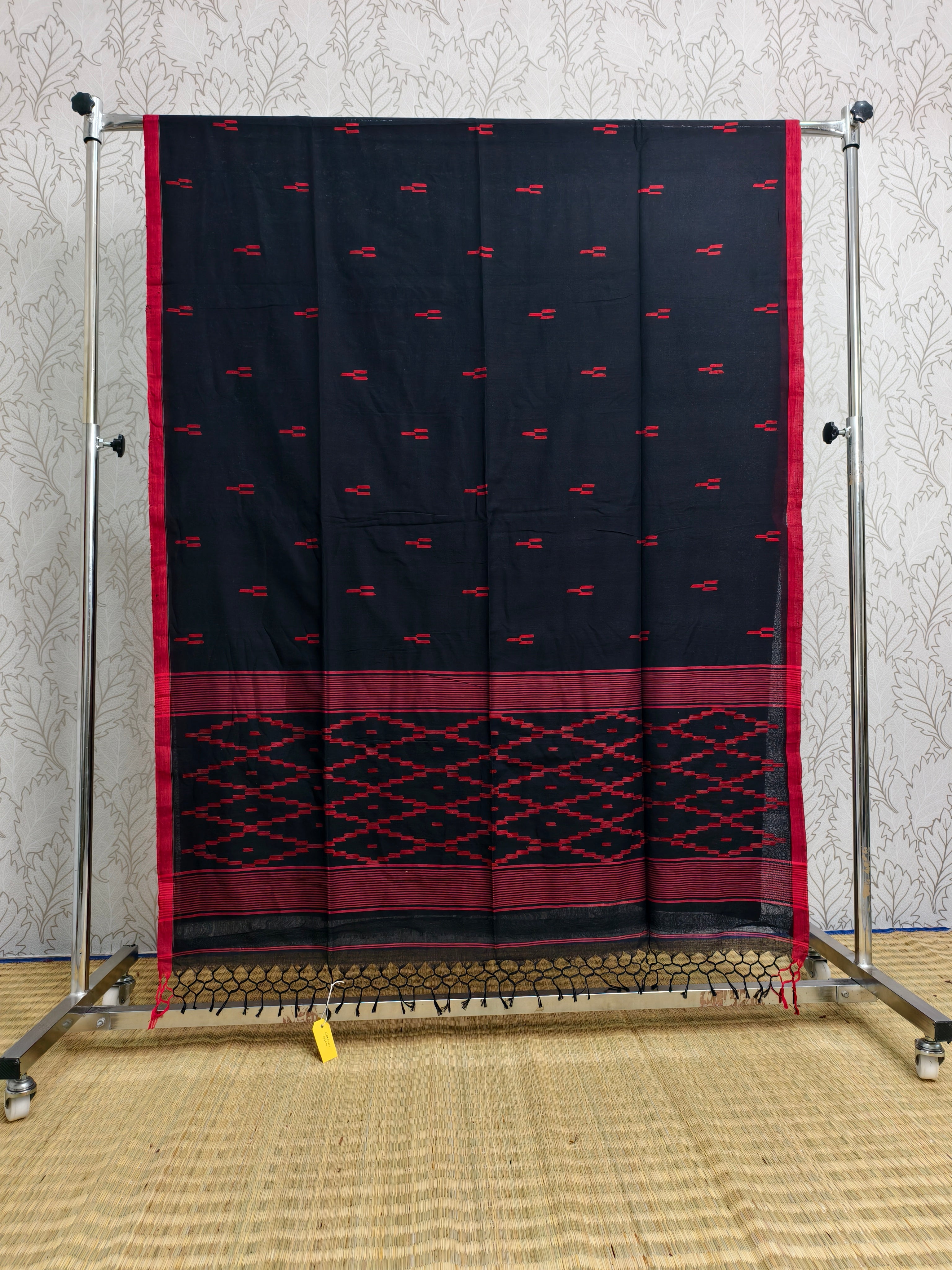 cotton by cotton jamdani saree