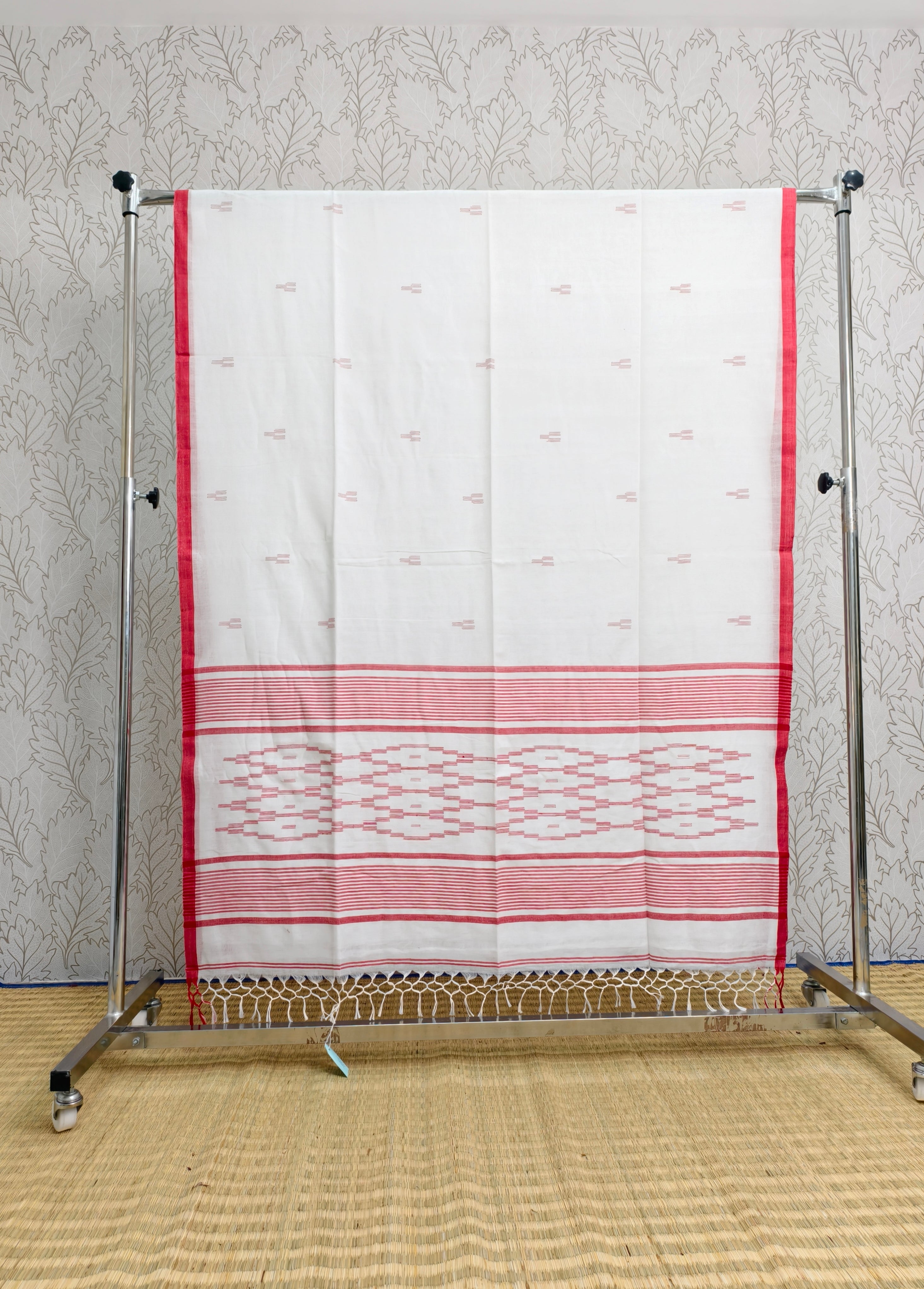 cotton by cotton jamdani saree