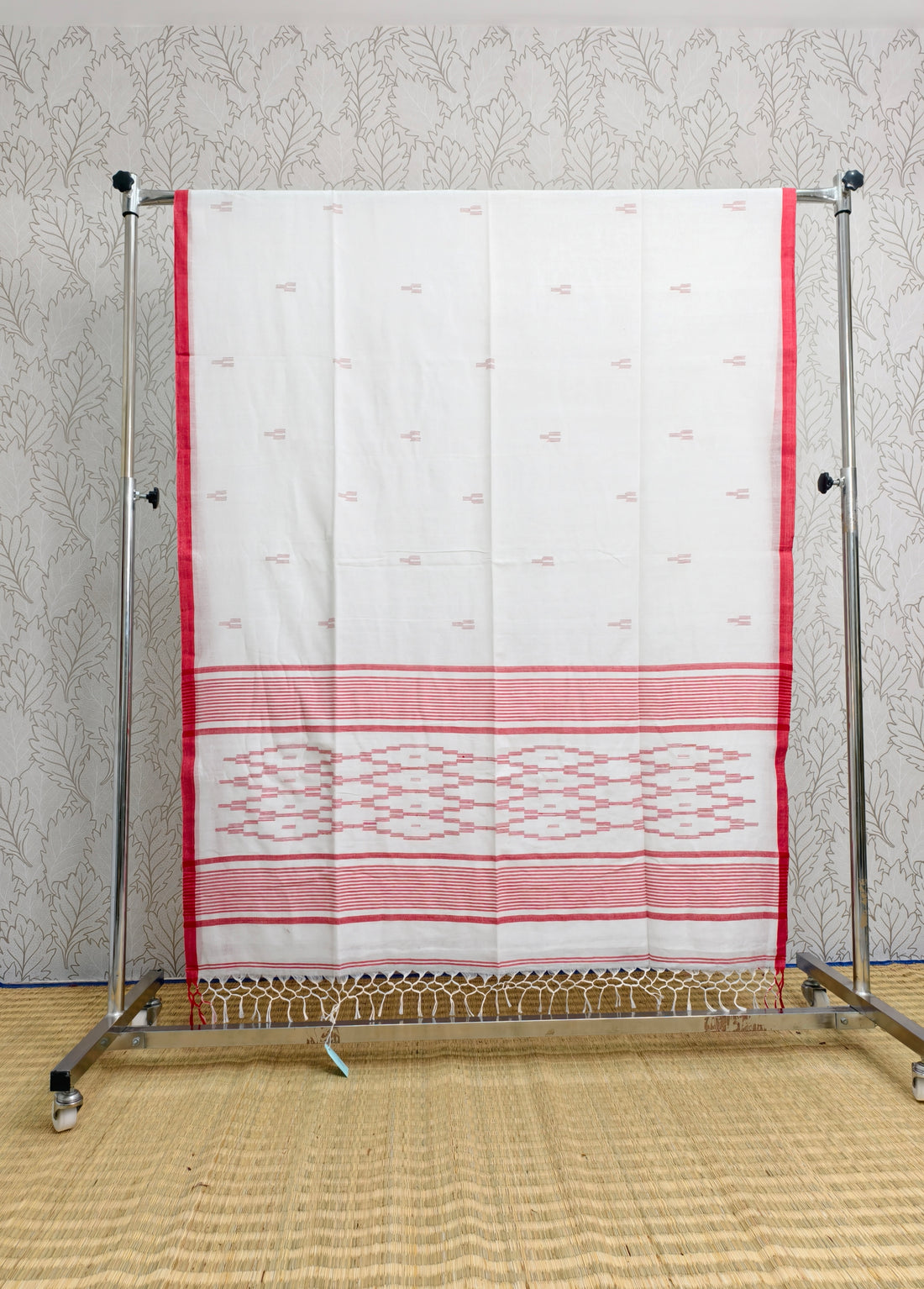 cotton by cotton jamdani saree