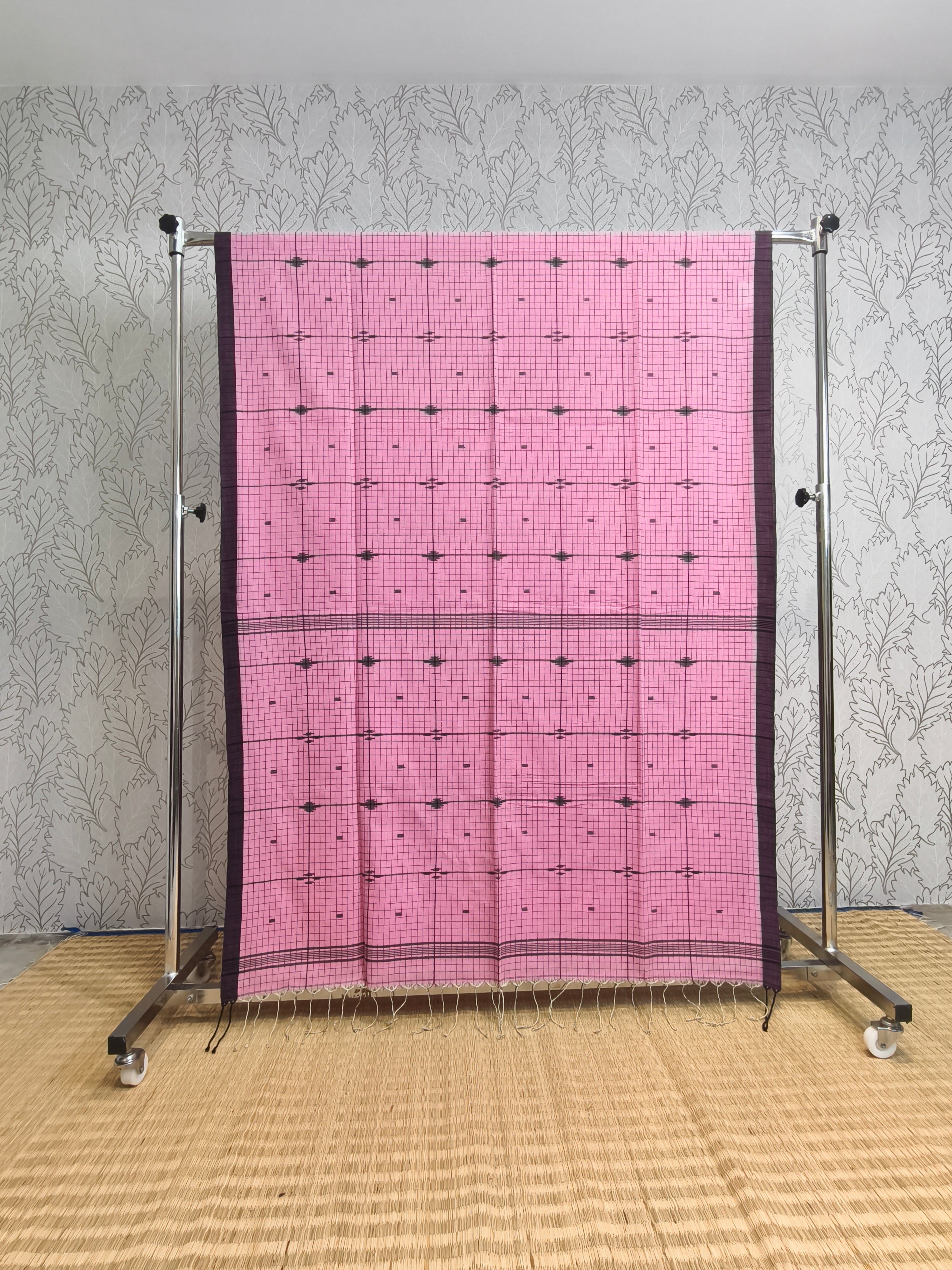 Cotton by cotton jamdani saree