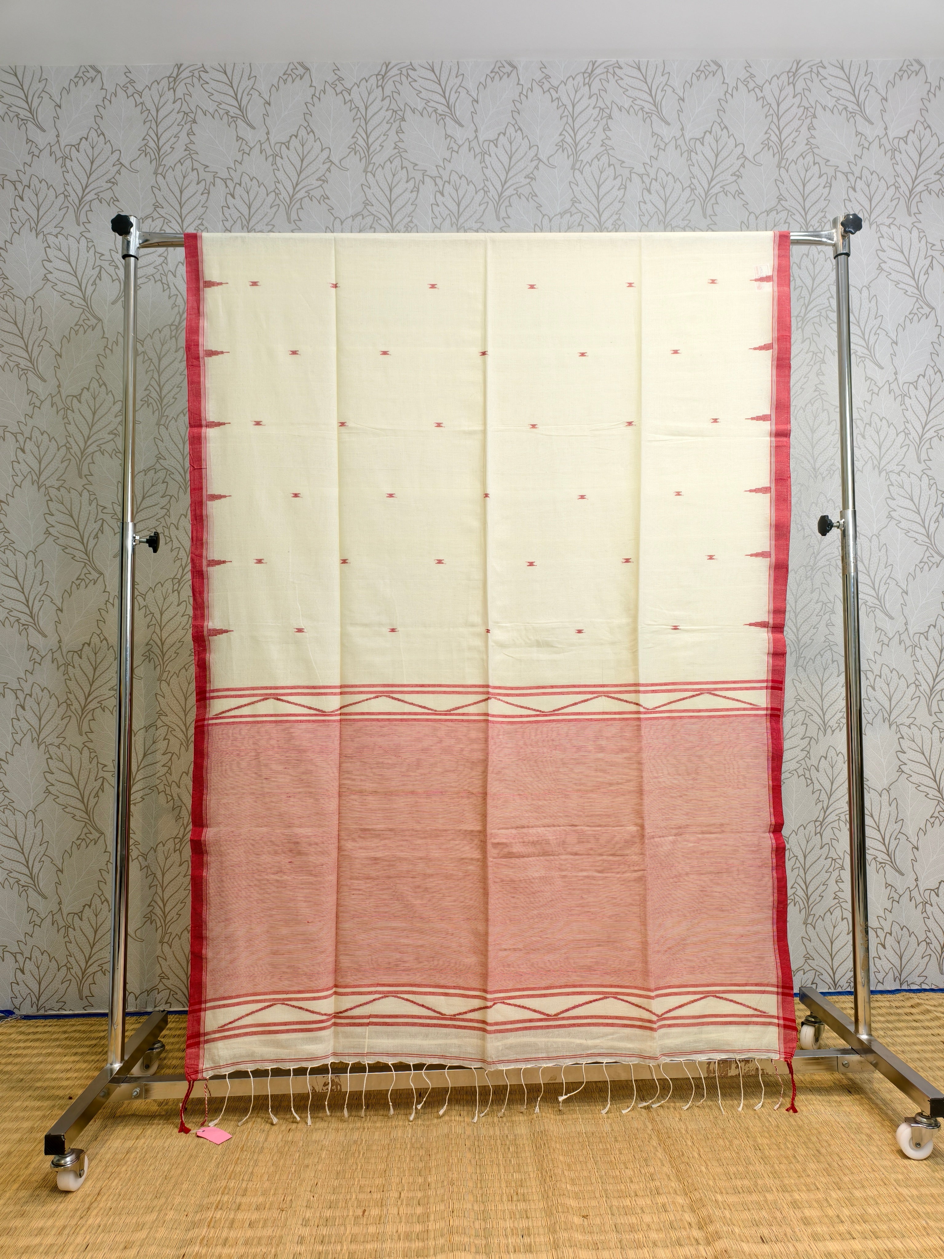 Cotton by cotton jamdani saree