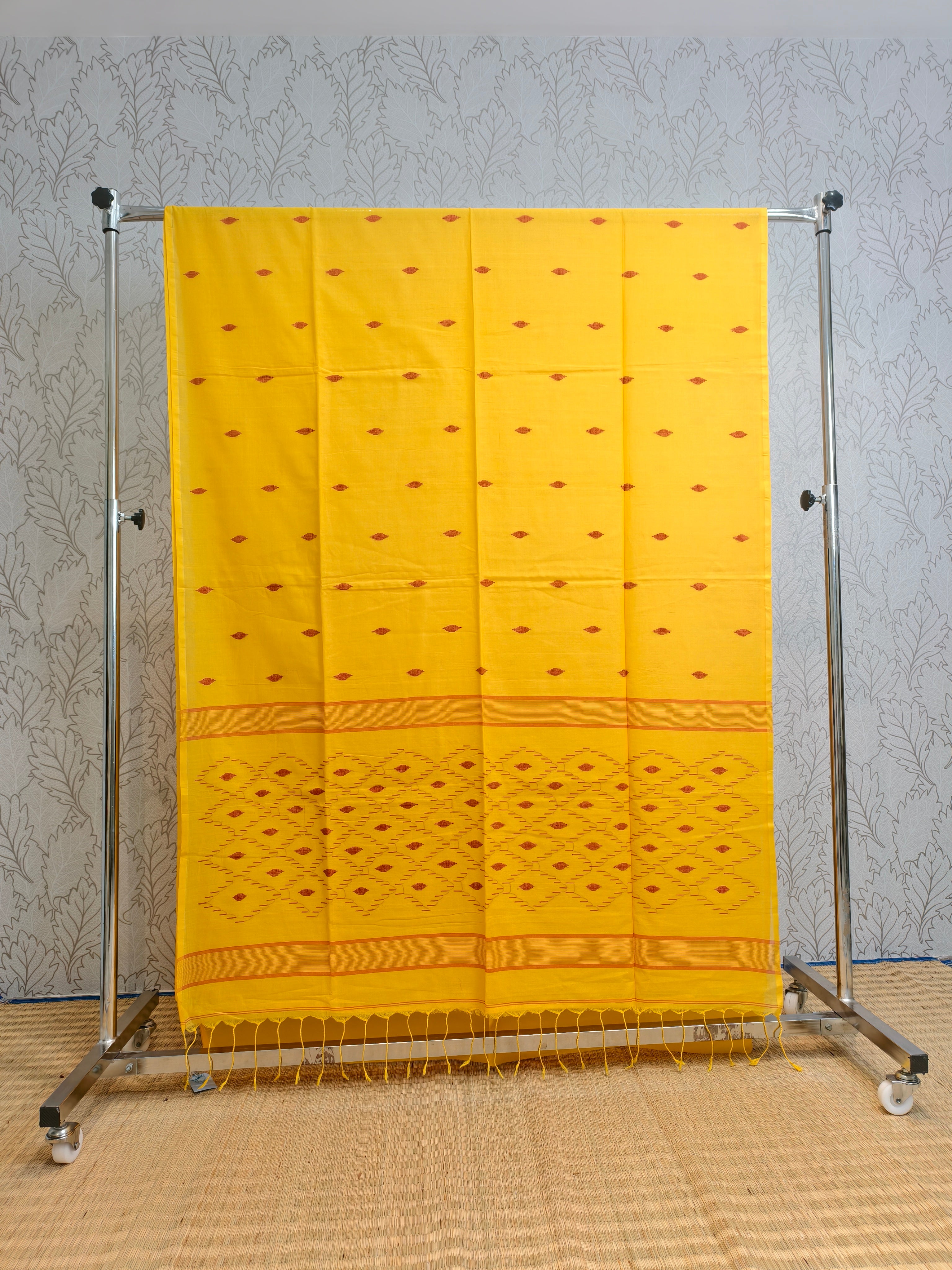 Cotton by cotton jamdani saree