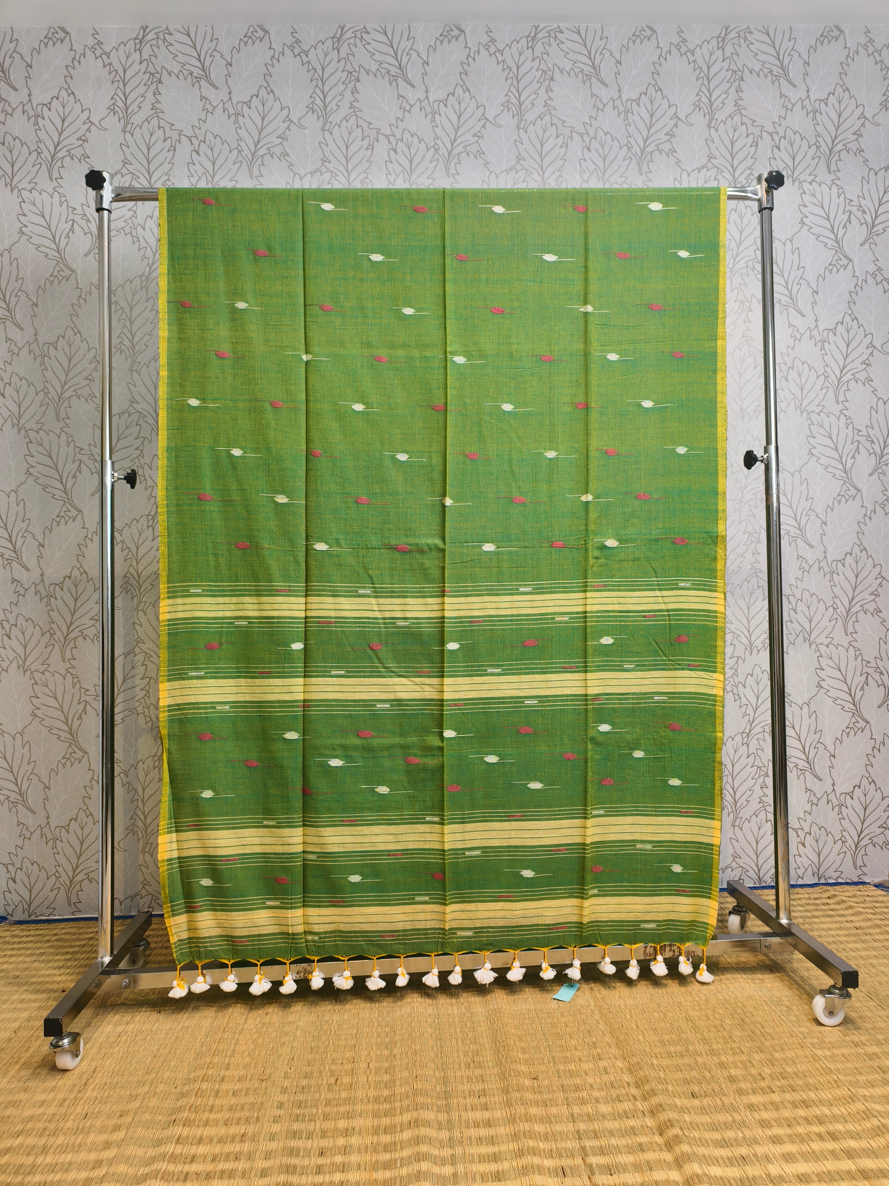 Cotton by cotton jamdani saree