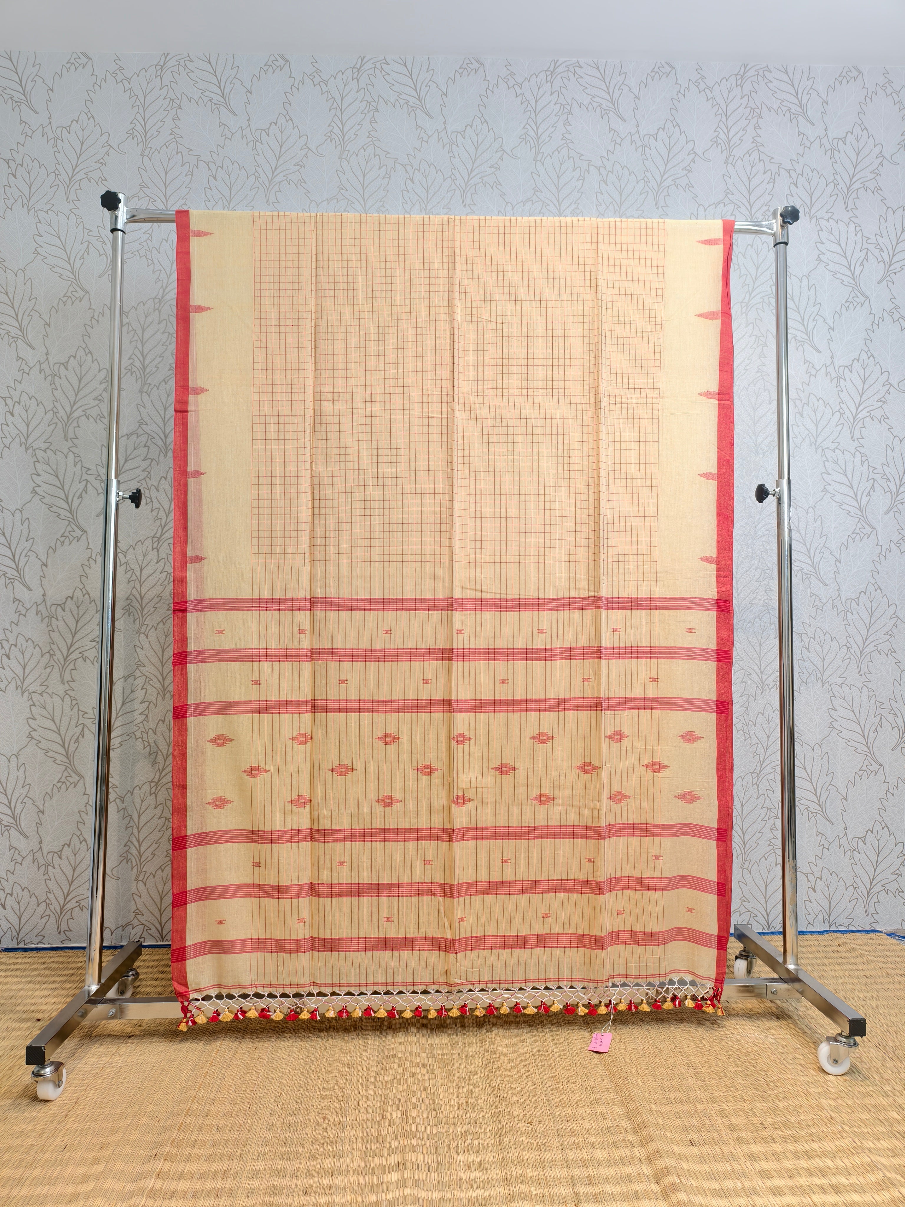 Cotton by cotton jamdani saree