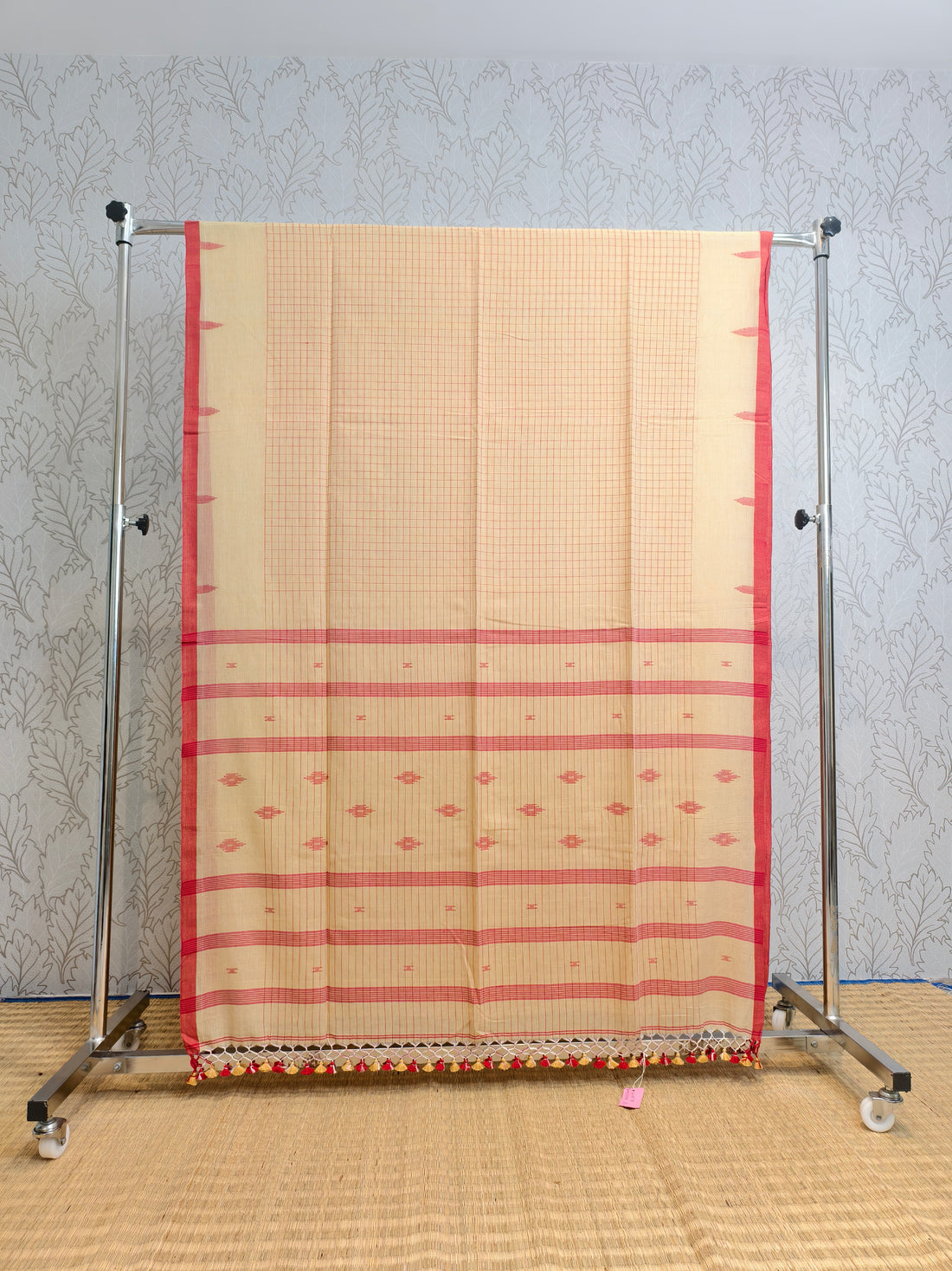 Cotton by cotton jamdani saree