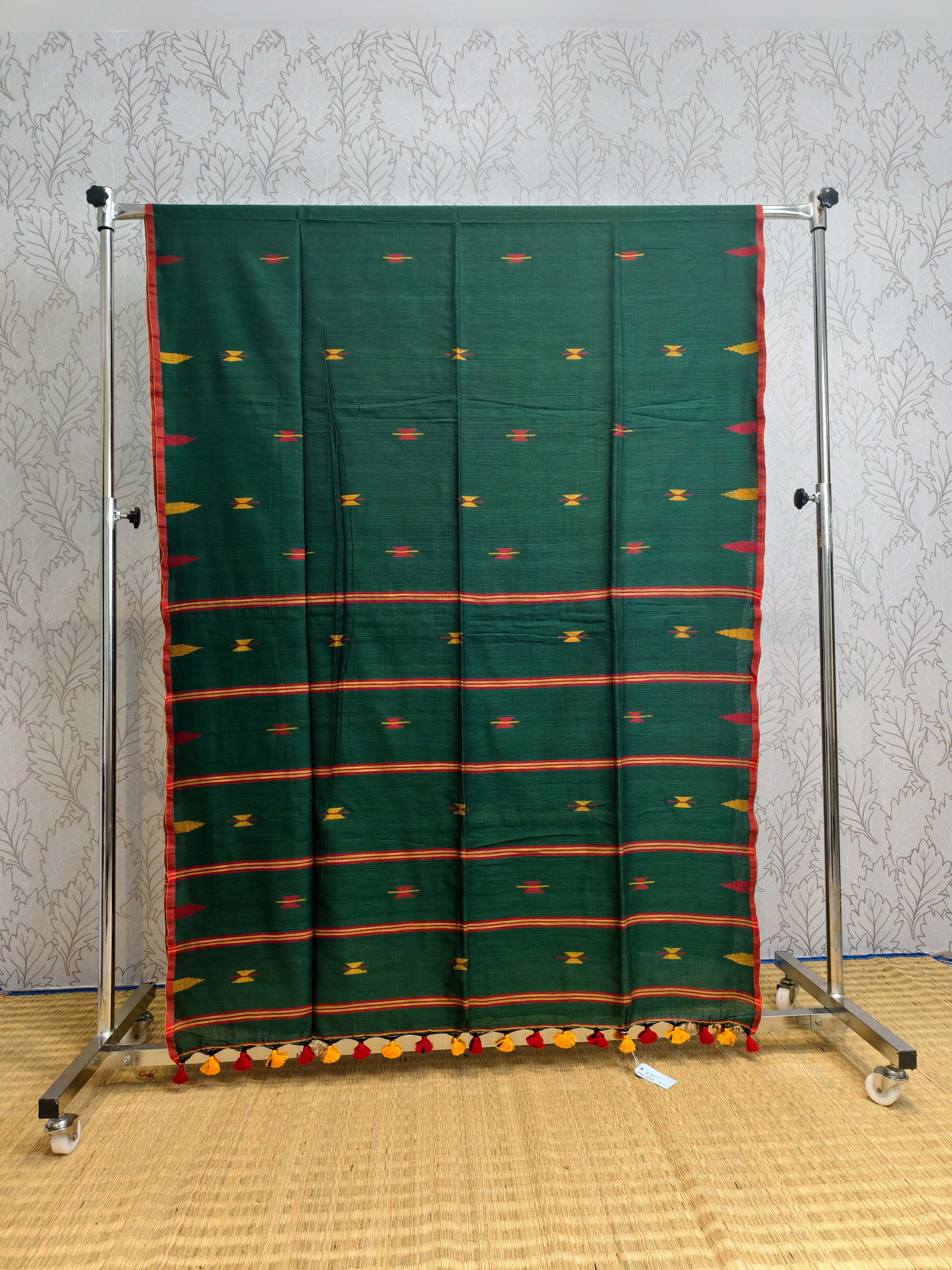 Premium Cotton by cotton 120 count jamdani saree