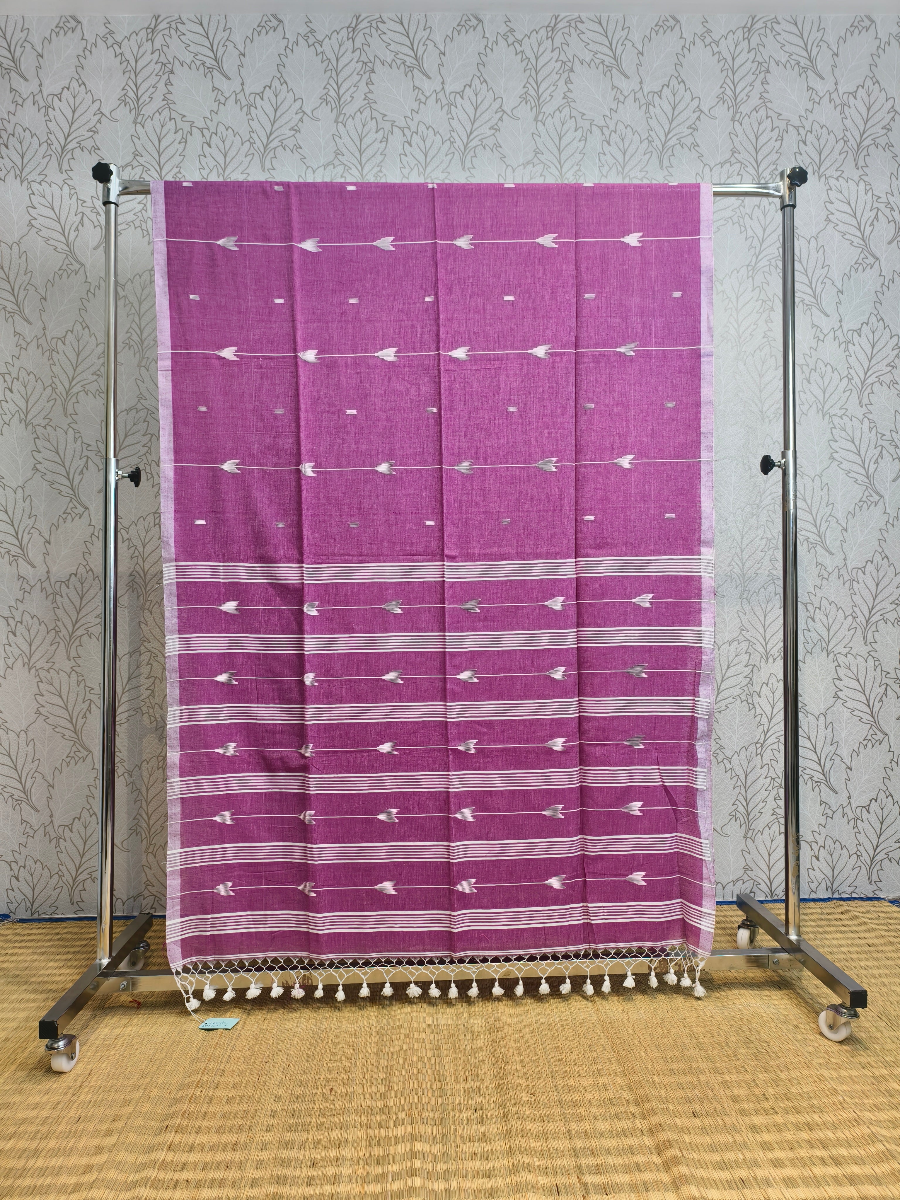 Cotton by cotton jamdani saree