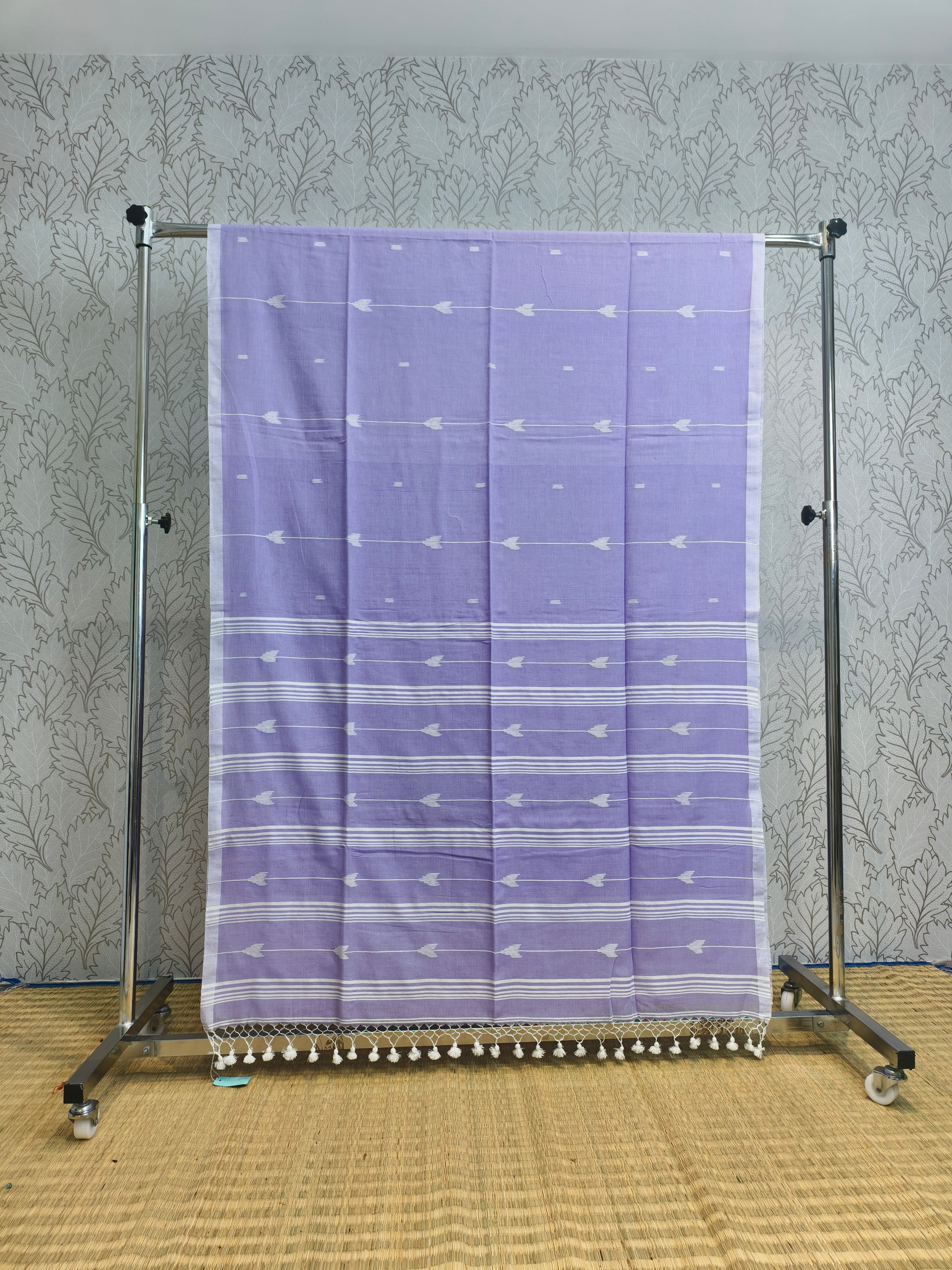 Cotton by cotton jamdani saree