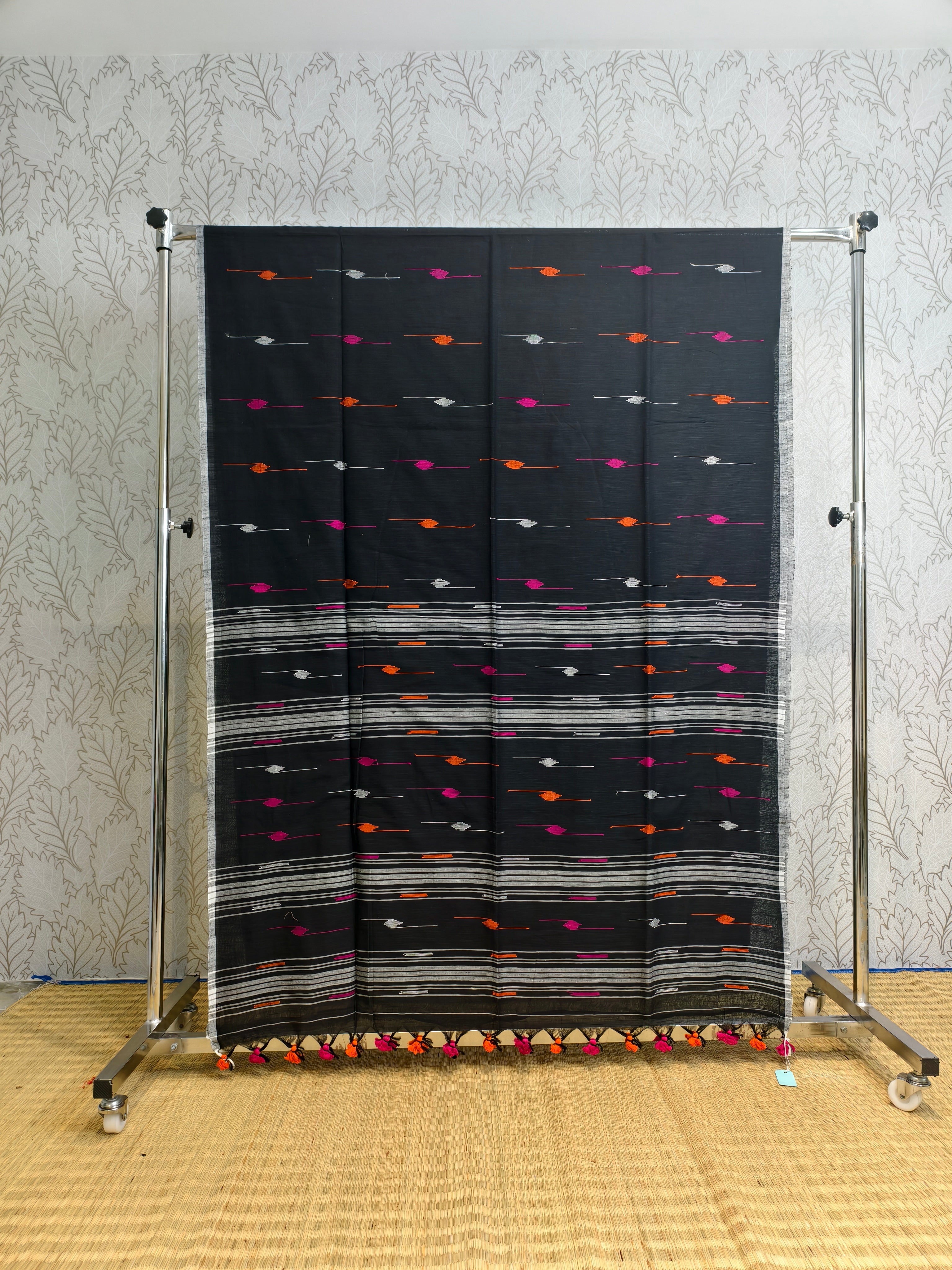 Cotton by cotton jamdani saree