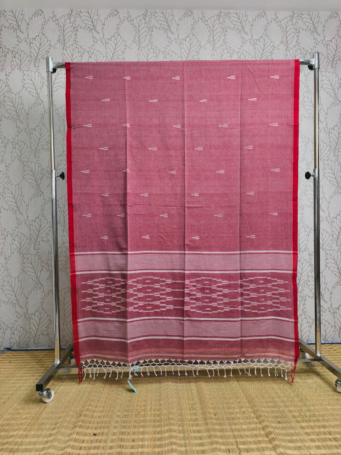 cotton by cotton jamdani saree
