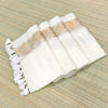Premium mul cotton saree with zari border