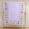 Premium applique work mul cotton saree with out blouse