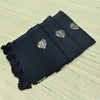 Premium mul with leaf sequence all over saree