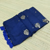 Premium mul with leaf sequence all over saree