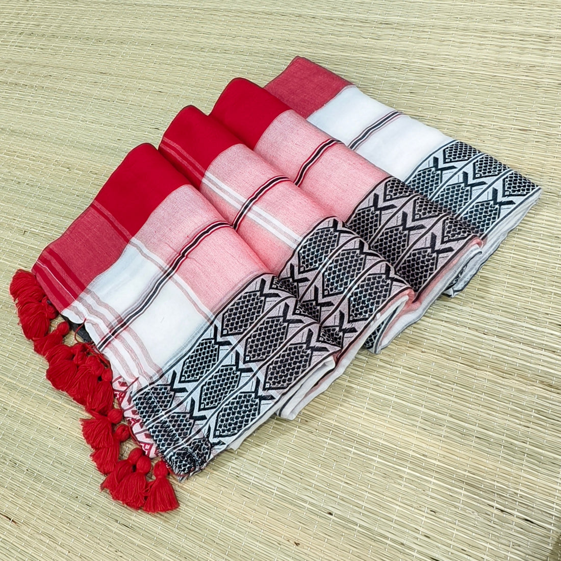 Premium mul cotton saree