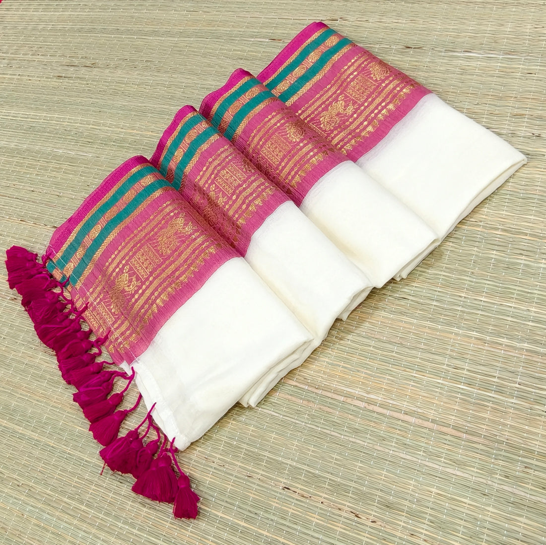 Premium Mul cotton saree