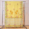 Linen cotton with bullion knot embroidery BN1
