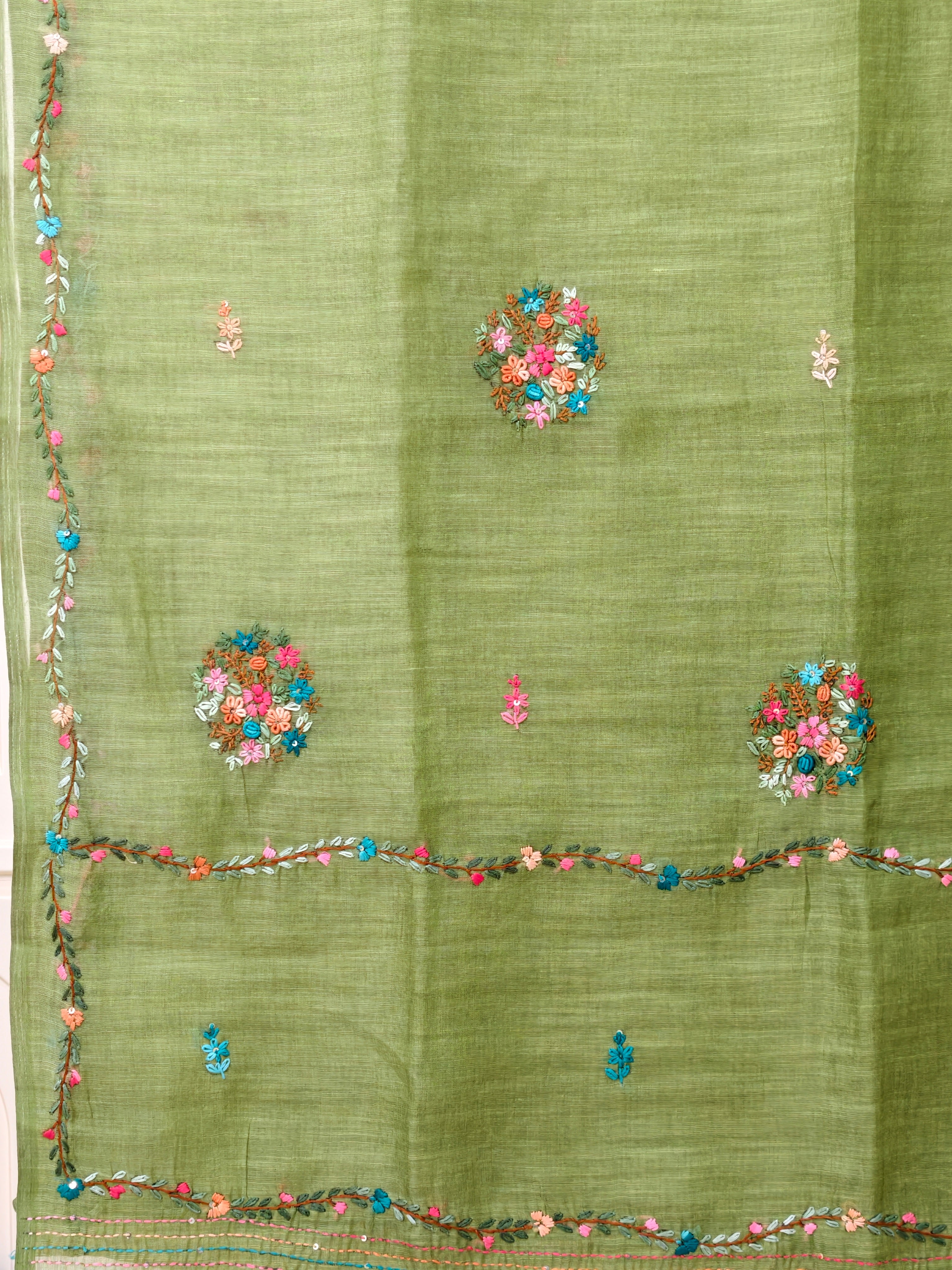 Linen cotton Bullion knot BN2