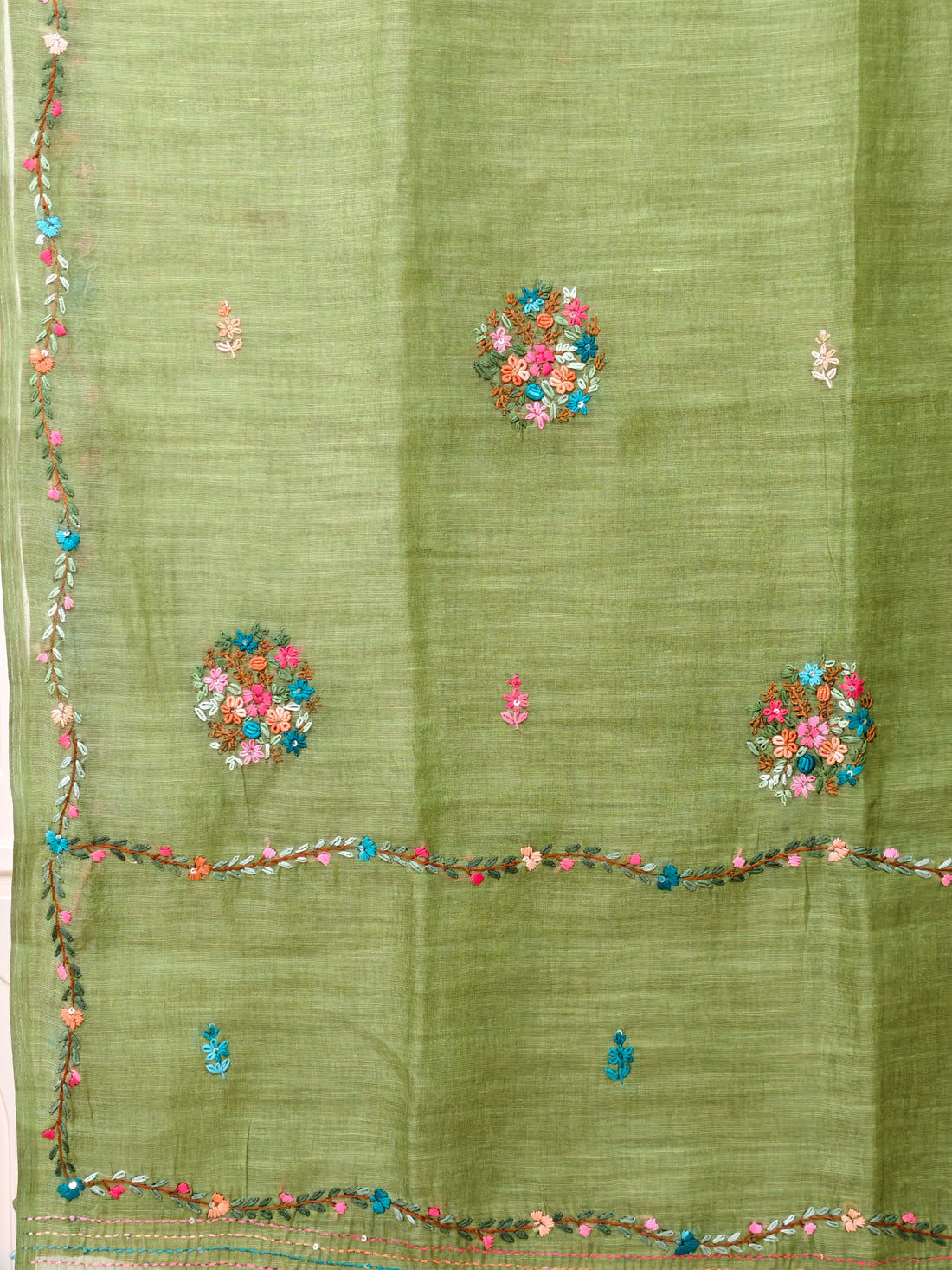 Linen cotton Bullion knot BN2