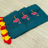 Premium Mul cotton sarees with swan embroidery