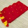 Premium Mul cotton saree with small heart embroidery saree