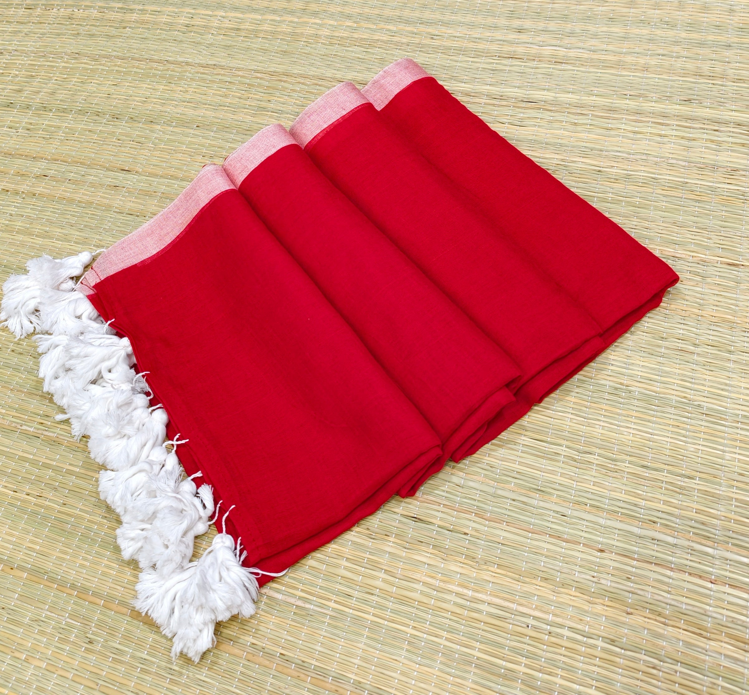 120 count Mul cotton saree with out blouse