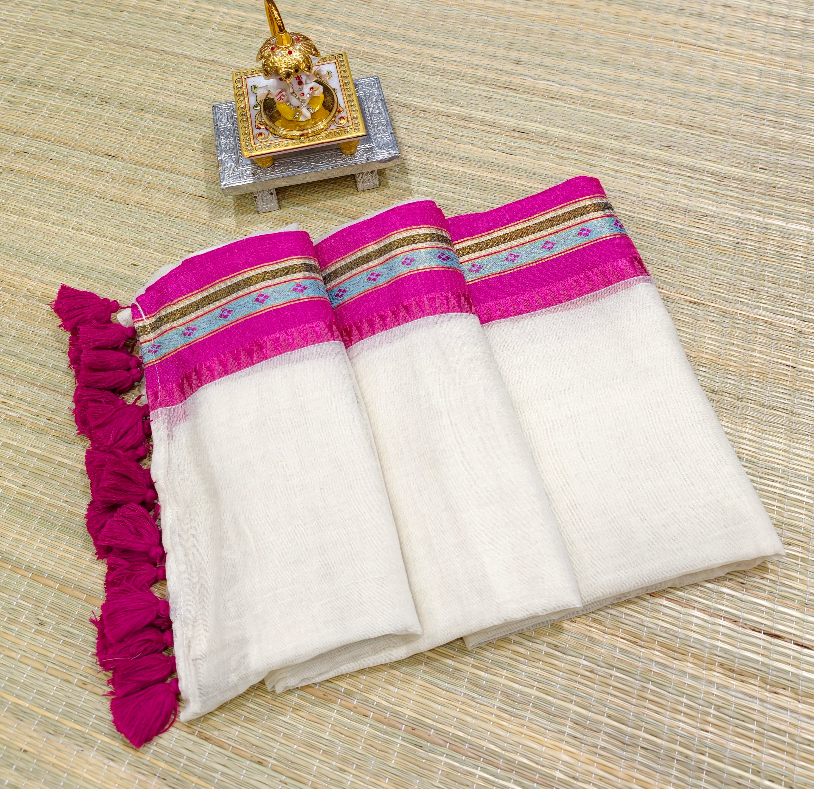 Premium Mul cotton saree PMK25